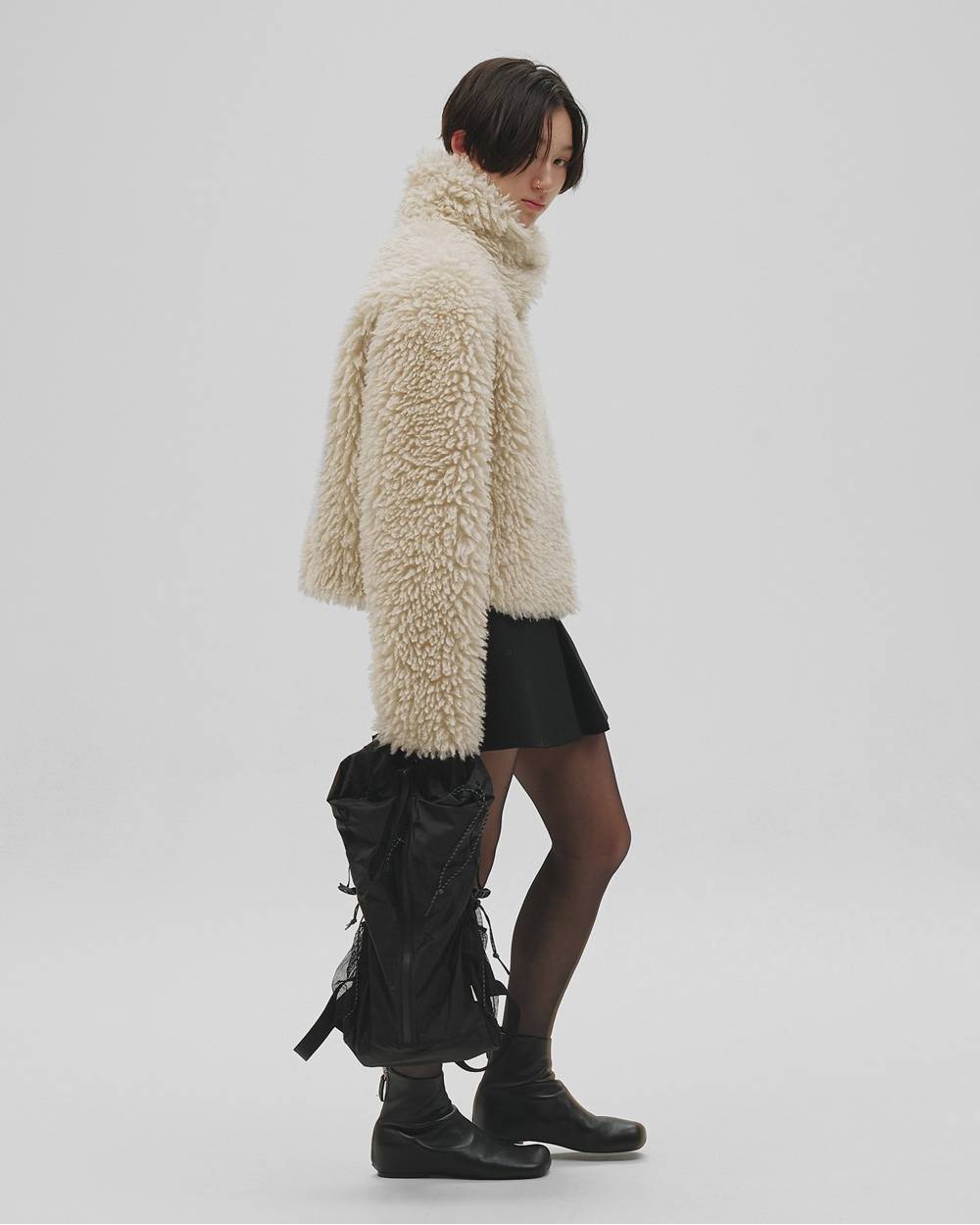 Fur Short Coat Fur Short Coat,ファーショートコート,12620006,ショートコート,ファージャケット,ファーコート,ジャケット,アウター,ショートコート,todayful,トゥデイフル,lifes,吉田怜香,26aw