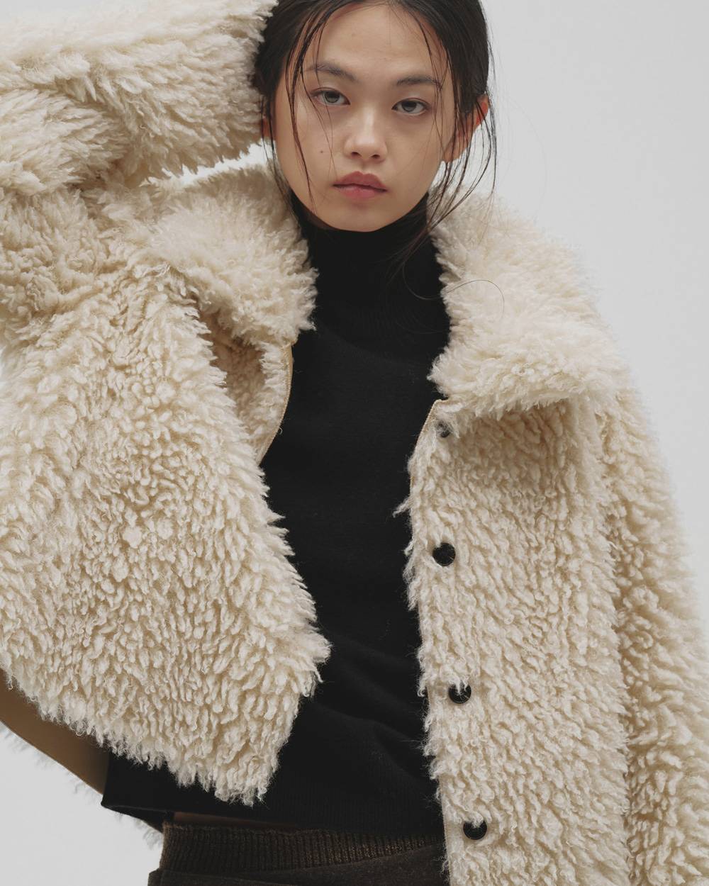 Fur Short Coat Fur Short Coat,ファーショートコート,12620006,ショートコート,ファージャケット,ファーコート,ジャケット,アウター,ショートコート,todayful,トゥデイフル,lifes,吉田怜香,26aw