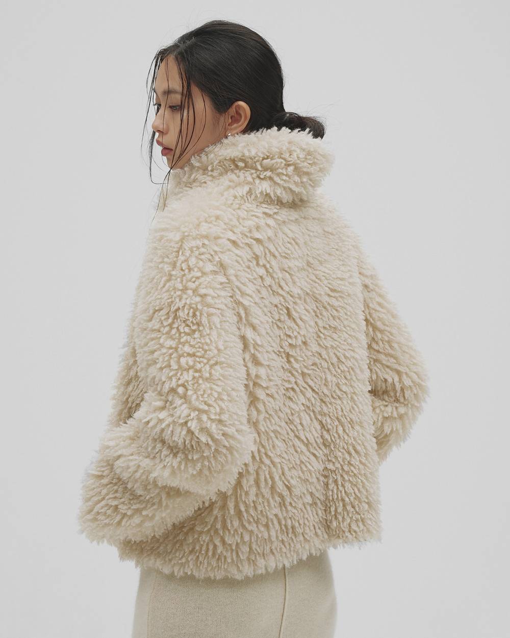 Fur Short Coat Fur Short Coat,ファーショートコート,12620006,ショートコート,ファージャケット,ファーコート,ジャケット,アウター,ショートコート,todayful,トゥデイフル,lifes,吉田怜香,26aw