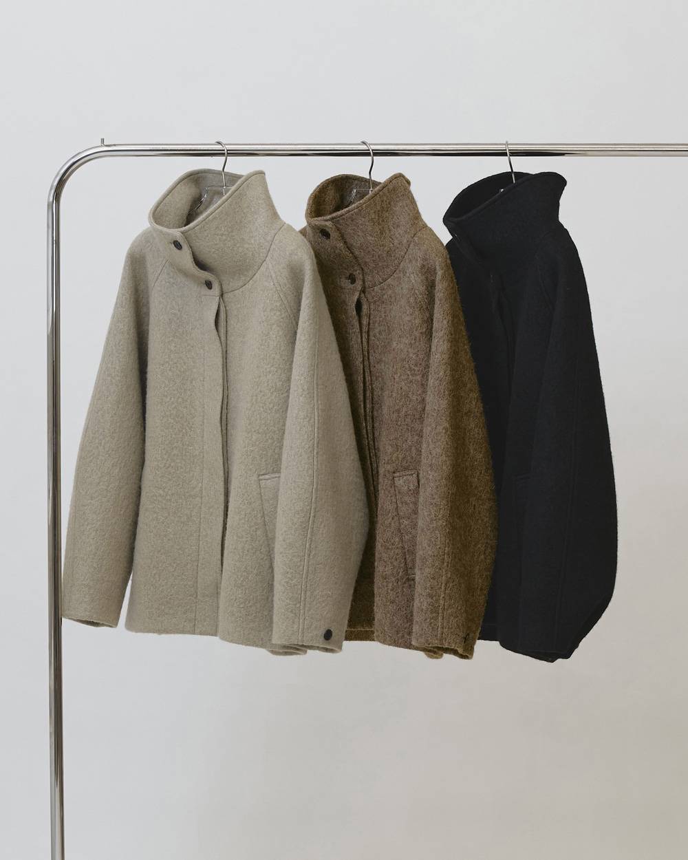 Standcollar Raglan Coat Standcollar Raglan Coat,スタンダードラグランコート,12620011,ラグランコート,スタンドカラー,コート,アウター,トップス,todayful,トゥデイフル,lifes,吉田怜香,26aw