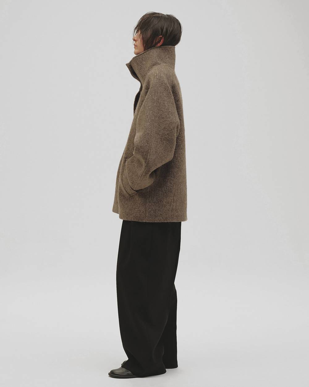 Standcollar Raglan Coat Standcollar Raglan Coat,スタンダードラグランコート,12620011,ラグランコート,スタンドカラー,コート,アウター,トップス,todayful,トゥデイフル,lifes,吉田怜香,26aw