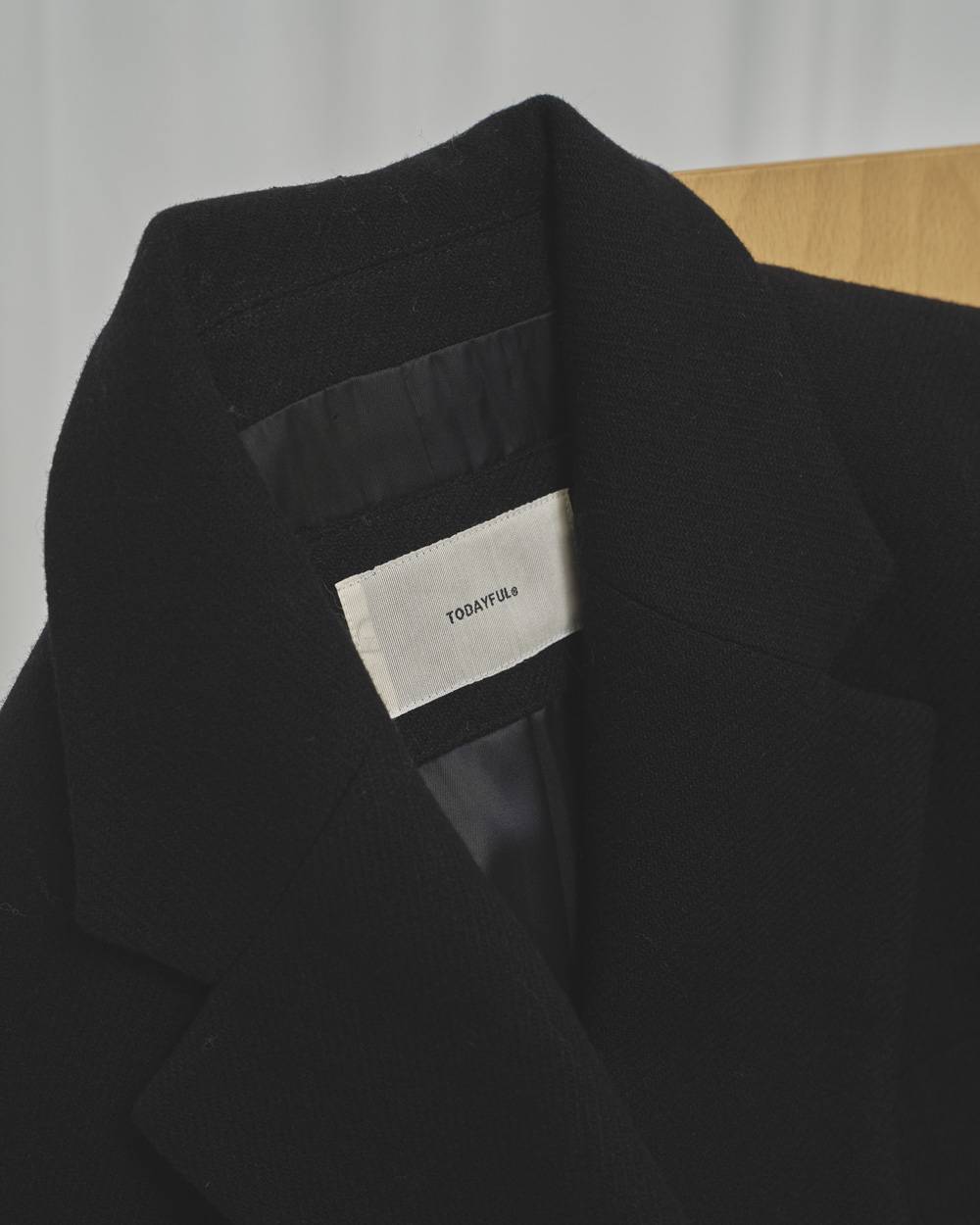 Wool 100% Chester Coat Wool 100% Chester Coat,ウール100%チェスターコート,12620013,コート,ウールコート,ウール100%,チェスターコート,アウター,トップス,todayful,トゥデイフル,lifes,吉田怜香,26aw