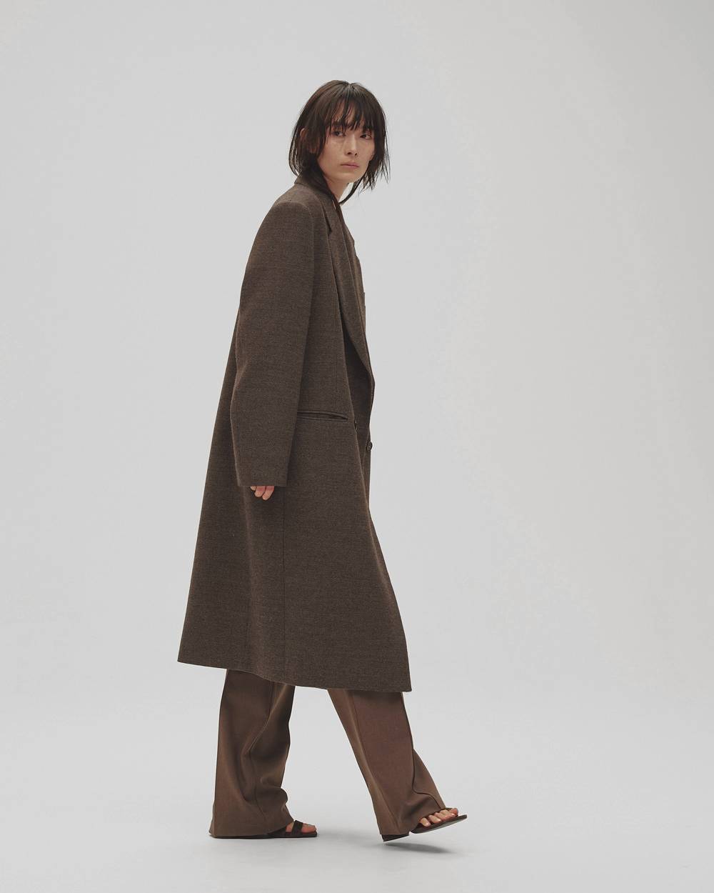 Wool 100% Chester Coat Wool 100% Chester Coat,ウール100%チェスターコート,12620013,コート,ウールコート,ウール100%,チェスターコート,アウター,トップス,todayful,トゥデイフル,lifes,吉田怜香,26aw