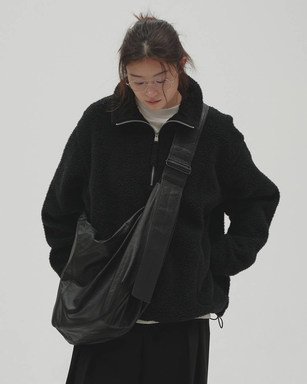 Napping Halfzip Blouson Napping Halfzip Blouson,ナッピングハーフジップブルゾン,12620205,ブルゾン,ナッピングブルゾン,ジャケット,アウター,todayful,トゥデイフル,lifes,吉田怜香,26aw