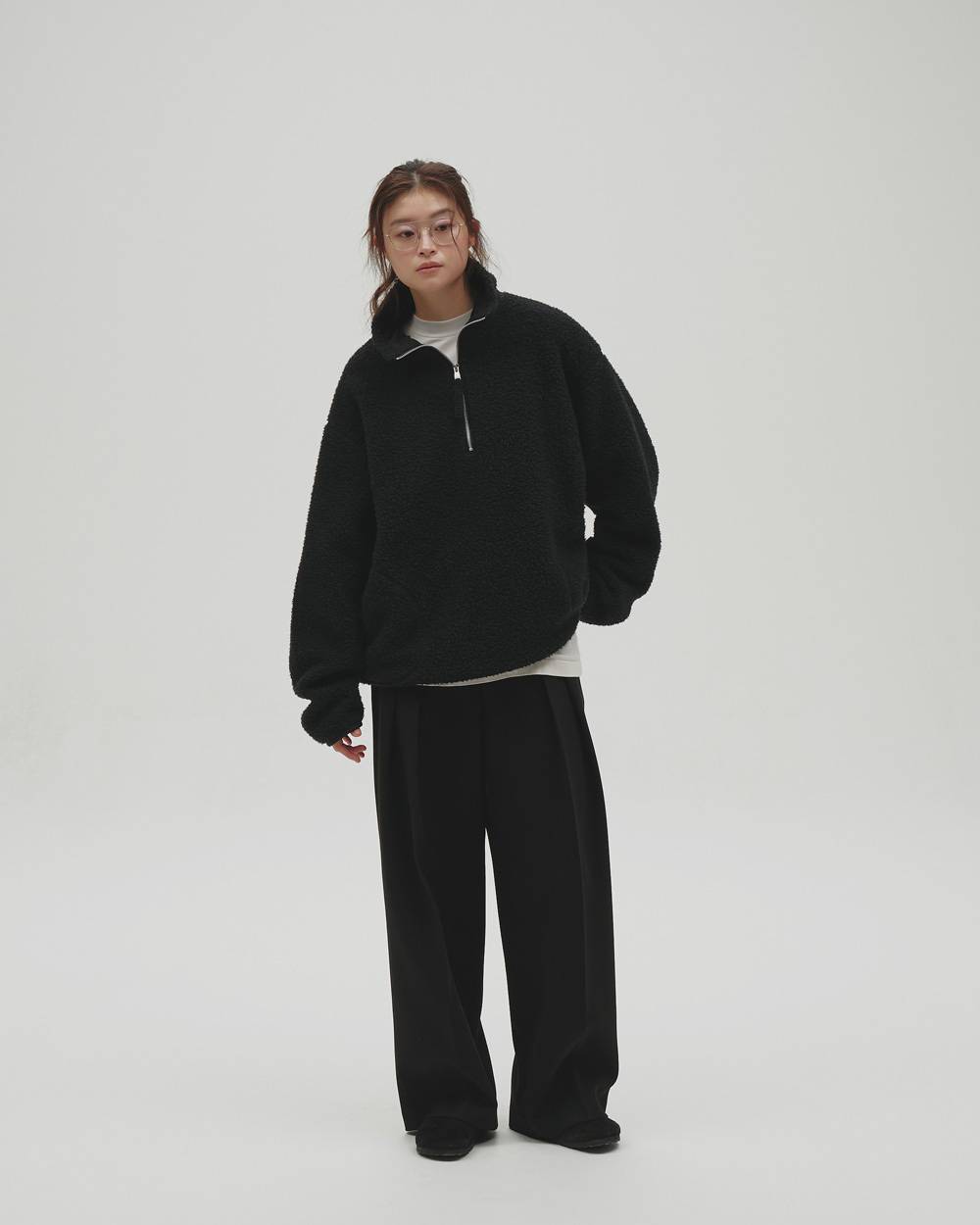 Napping Halfzip Blouson Napping Halfzip Blouson,ナッピングハーフジップブルゾン,12620205,ブルゾン,ナッピングブルゾン,ジャケット,アウター,todayful,トゥデイフル,lifes,吉田怜香,26aw