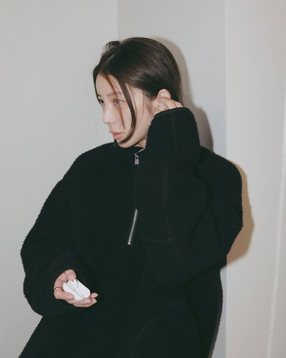 Napping Halfzip Blouson Napping Halfzip Blouson,ナッピングハーフジップブルゾン,12620205,ブルゾン,ナッピングブルゾン,ジャケット,アウター,todayful,トゥデイフル,lifes,吉田怜香,26aw