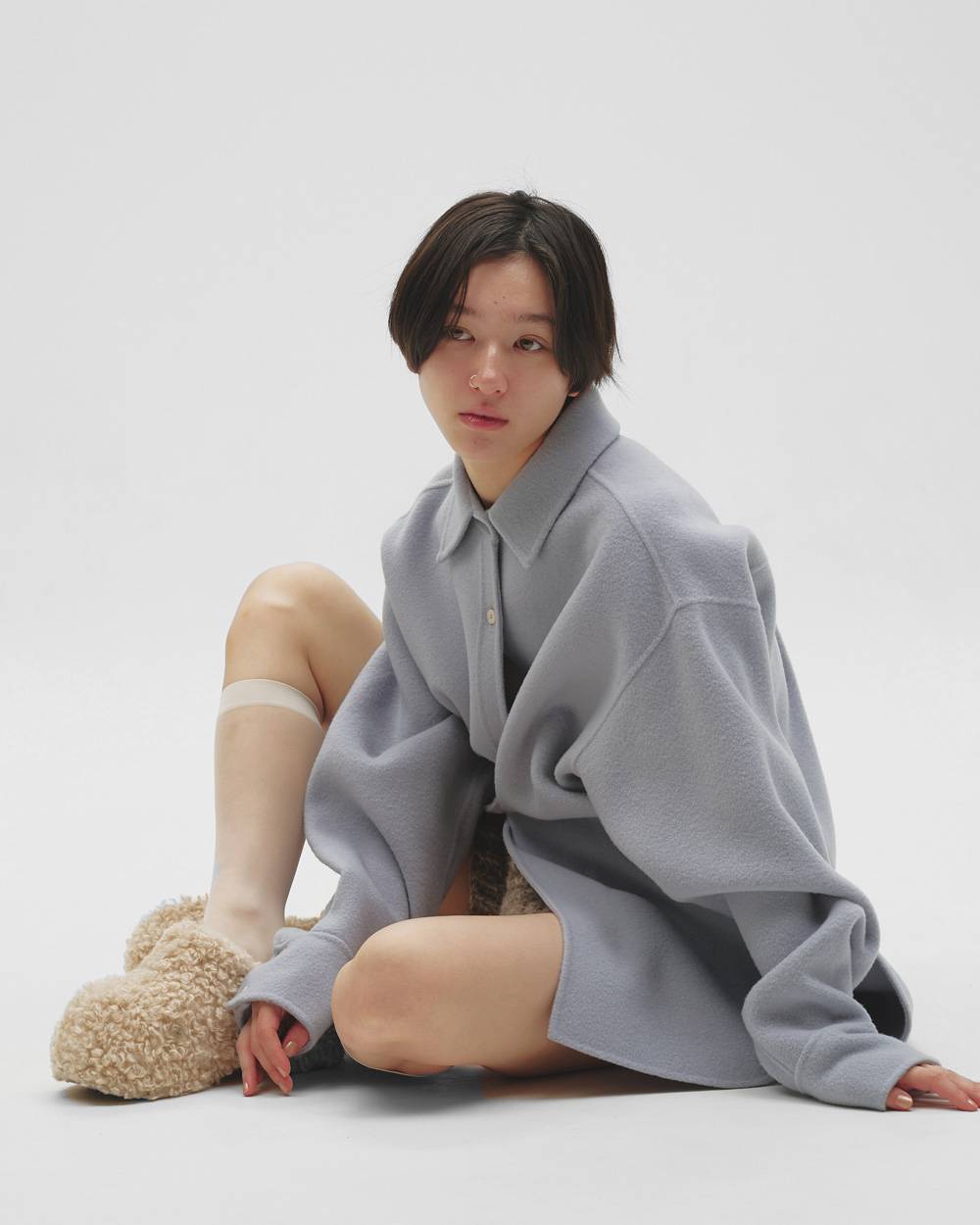 Wool Shirts Jacket Wool Shirts Jacket,ウールシャツジャケット,12620406,ウールシャツ,アウター,シャツジャケット,ジャケット,トップス,ウールジャケット,todayful,トゥデイフル,lifes,吉田怜香,26aw