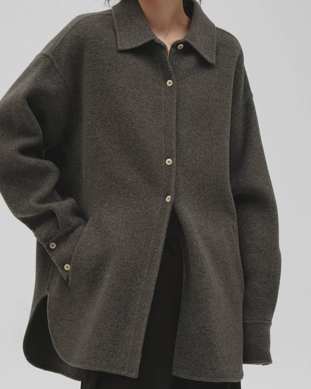 Wool Shirts Jacket Wool Shirts Jacket,ウールシャツジャケット,12620406,ウールシャツ,アウター,シャツジャケット,ジャケット,トップス,ウールジャケット,todayful,トゥデイフル,lifes,吉田怜香,26aw
