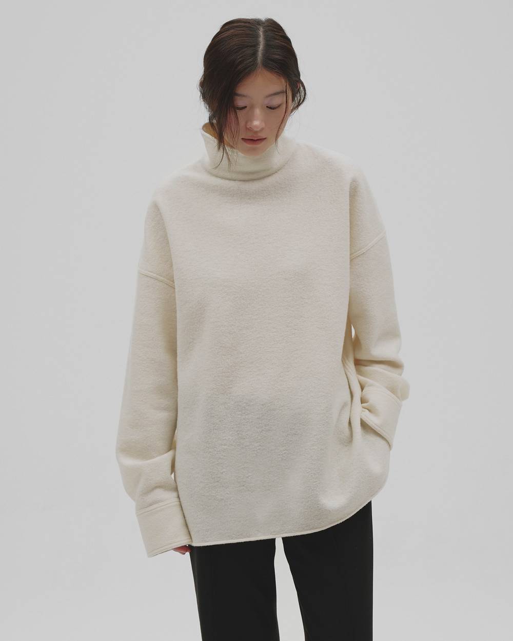 Softwool Highneck Tops Softwool Highneck Tops,ソフトウールハイネックトップス,12620407,ソフトウール,ハイネックトップス,ウールトップ,トップス,todayful,トゥデイフル,lifes,吉田怜香,26aw