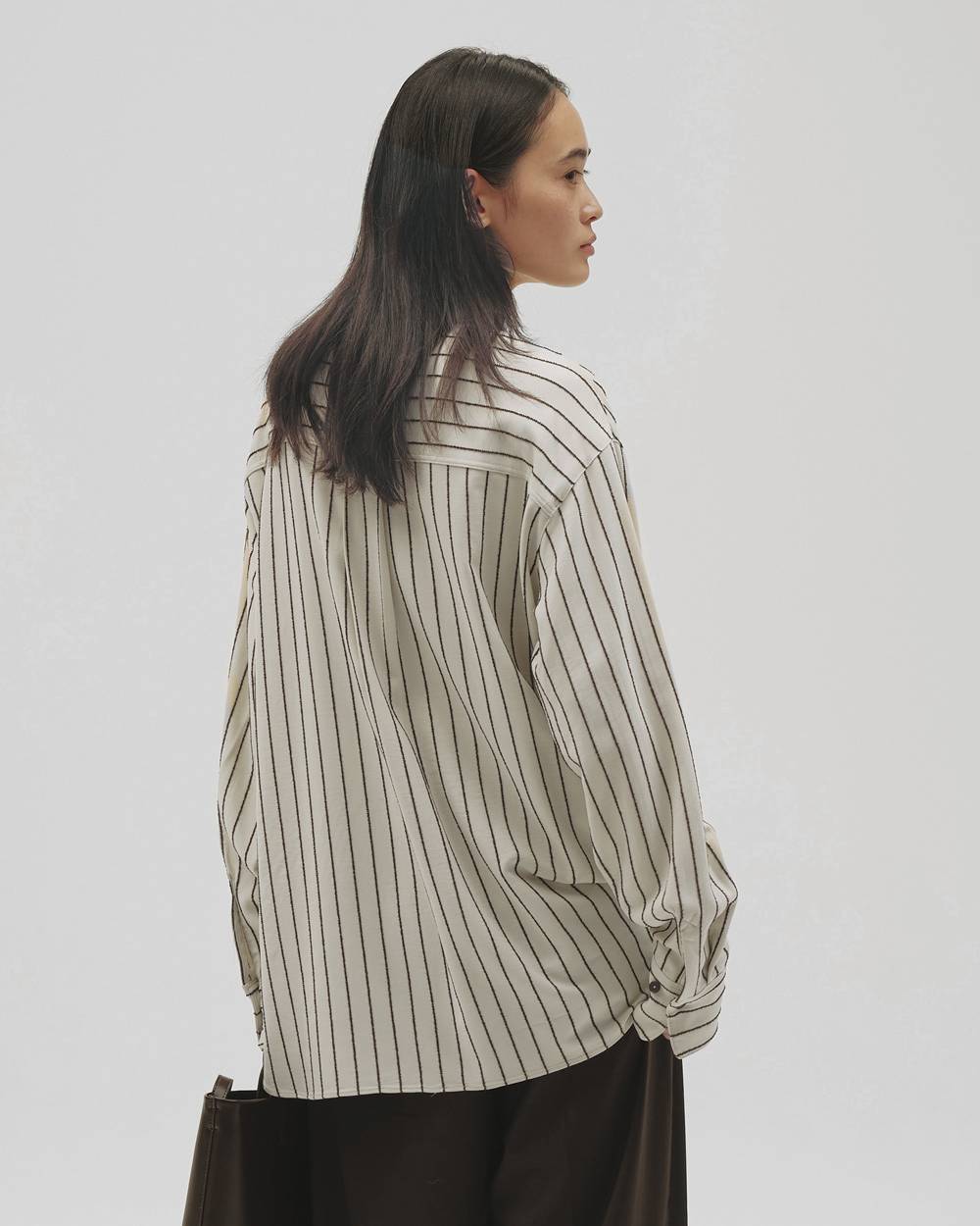 Jacquard Stripe Shirts Jacquard Stripe Shirts,ジャガードストライプシャツ,12620408,ジャガード,ジャガードシャツ,ストライプシャツ,シャツ,トップス,todayful,トゥデイフル,lifes,吉田怜香,26aw