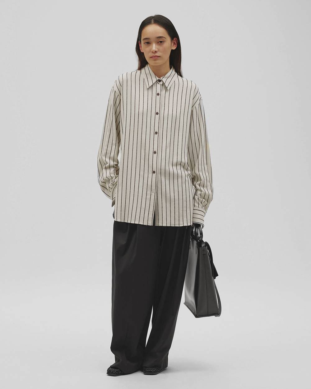 Jacquard Stripe Shirts Jacquard Stripe Shirts,ジャガードストライプシャツ,12620408,ジャガード,ジャガードシャツ,ストライプシャツ,シャツ,トップス,todayful,トゥデイフル,lifes,吉田怜香,26aw