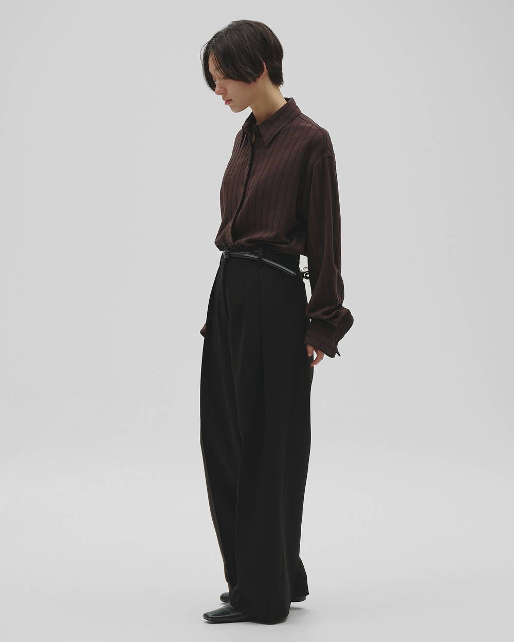 Jacquard Stripe Shirts Jacquard Stripe Shirts,ジャガードストライプシャツ,12620408,ジャガード,ジャガードシャツ,ストライプシャツ,シャツ,トップス,todayful,トゥデイフル,lifes,吉田怜香,26aw
