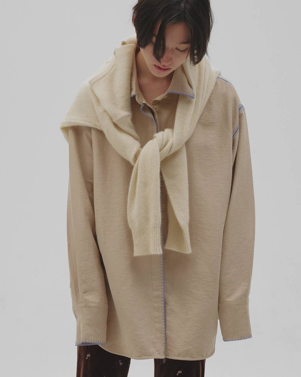 Softsuede Embroidery Shirts Softsuede Embroidery Shirts,ソフトスエードエンブロイダリーシャツ,12620410,スエード,シャツ,刺繍,刺繍シャツ,スエードシャツ,エンブロイダリー,todayful,トゥデイフル,lifes,吉田怜香,26aw