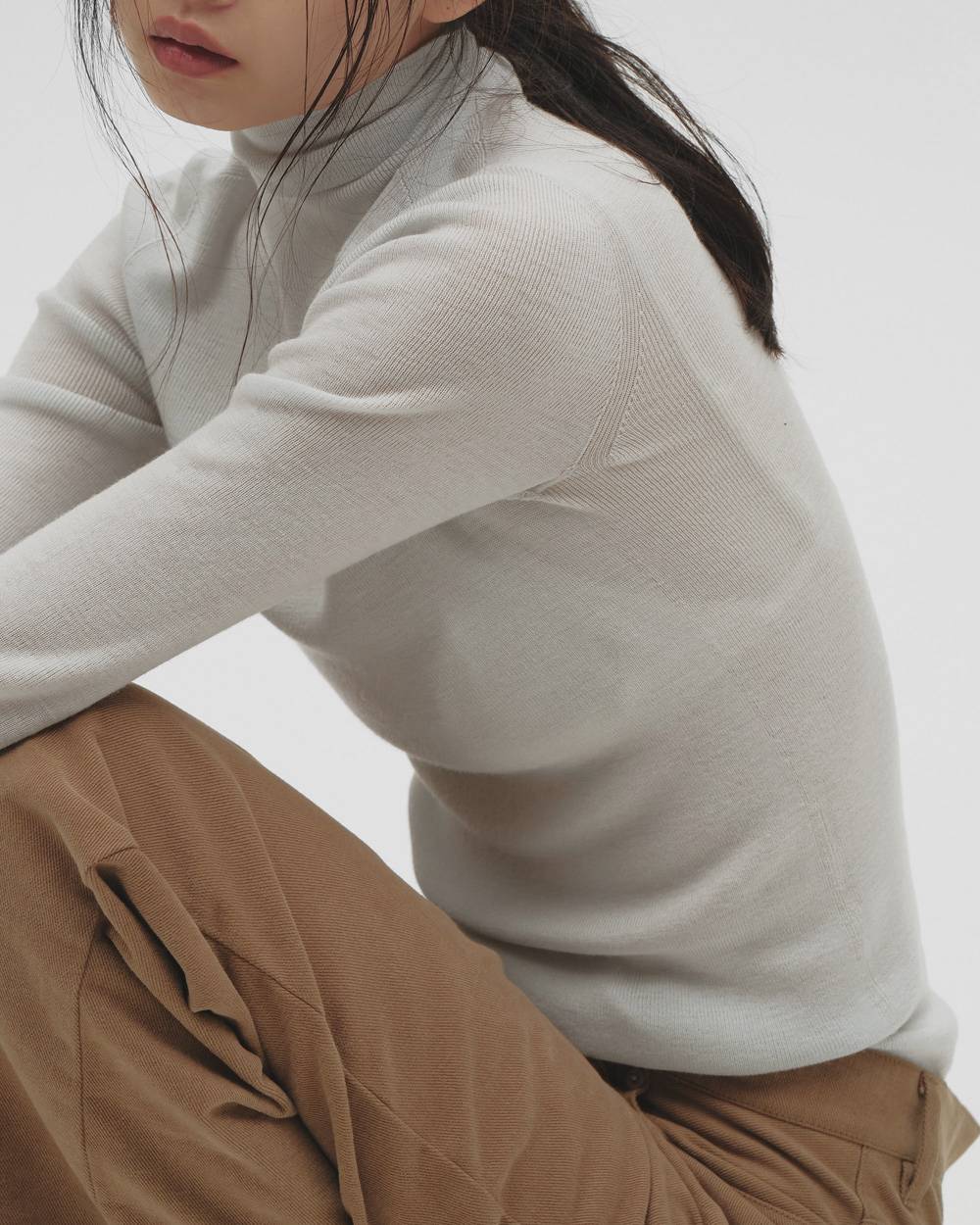 Merinowool 100% Seamless Knit Merinowool 100% Seamless Knit,メリノウール100%シームレスニット,12620514,メリノウール,ニット,シームレスニット,トップス,ニットトップス,todayful,トゥデイフル,lifes,吉田怜香,26aw