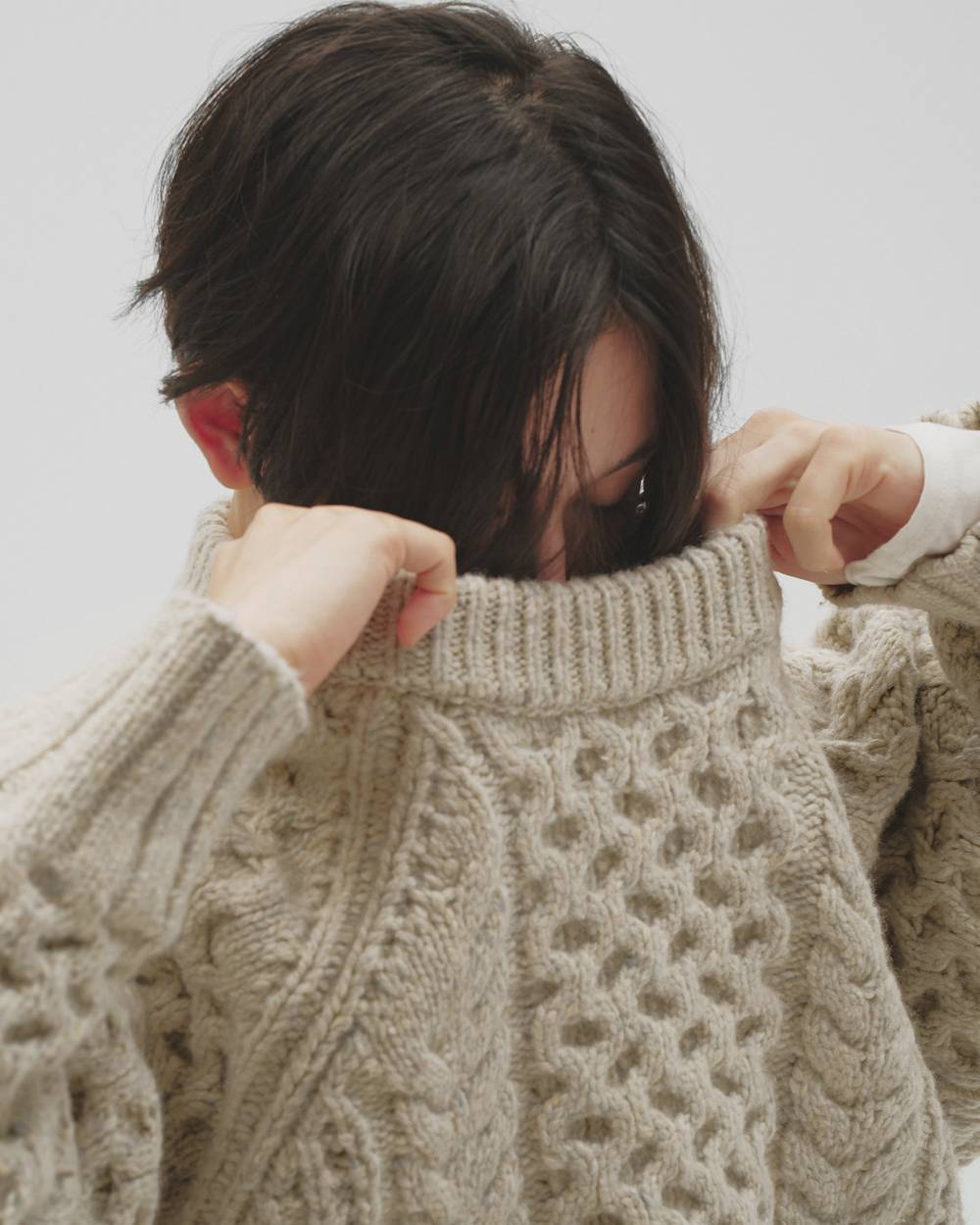 Cable Over Knit Cable Over Knit,ケーブルオーバーニット,12620518,ニット,ケーブルニット,オーバーニットトップ,ニットトップス,トップス,todayful,トゥデイフル,lifes,吉田怜香,26aw