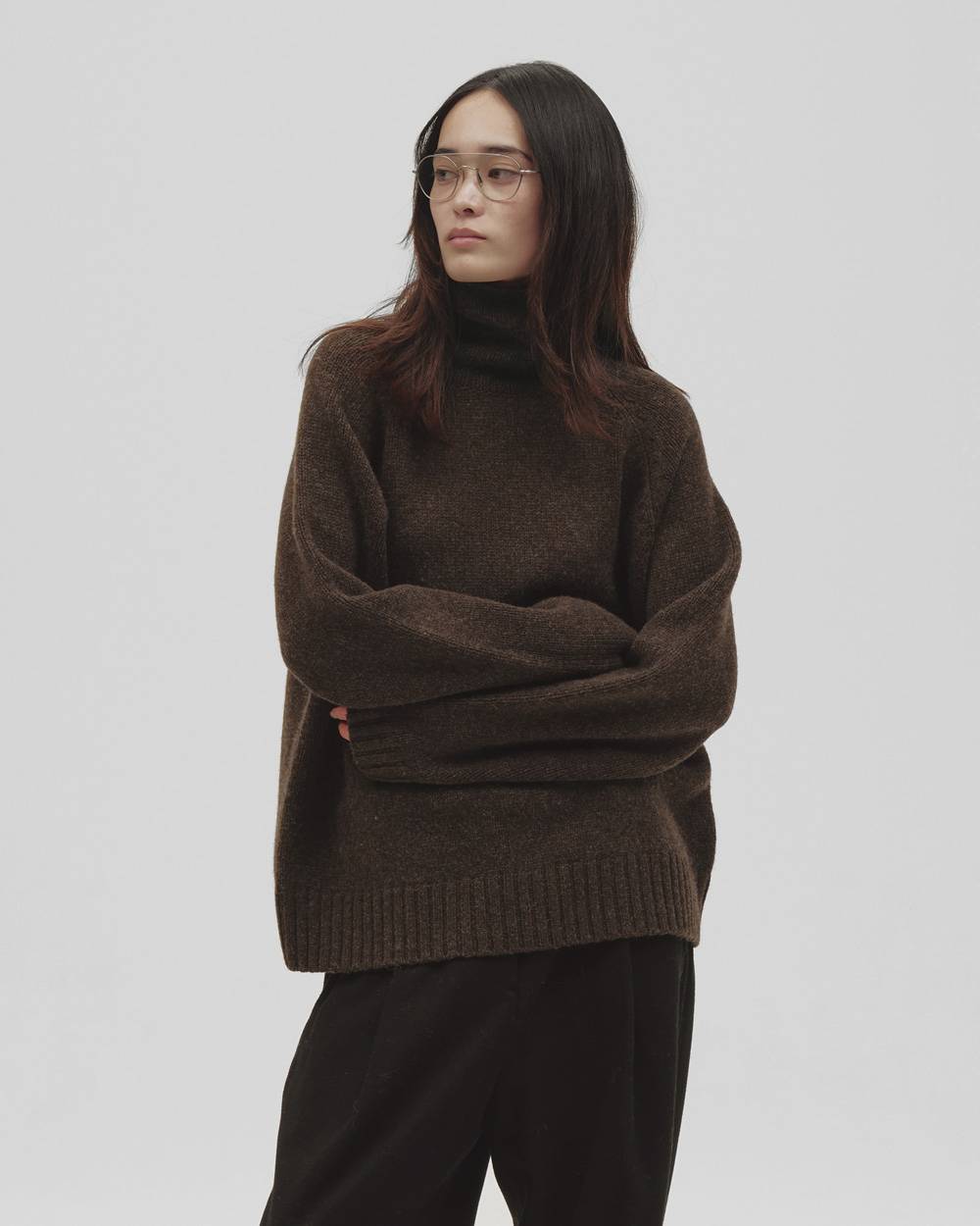 Wool 100% Turtle Knit Wool 100% Turtle Knit,ウール100%タートルニット,12620521,ウール,タートルニット,ウール100%,レース,トップス,ニットトップス,todayful,トゥデイフル,lifes,吉田怜香,26aw