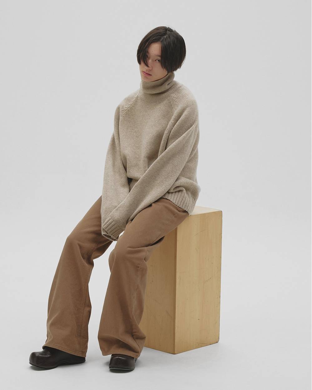 Wool 100% Turtle Knit Wool 100% Turtle Knit,ウール100%タートルニット,12620521,ウール,タートルニット,ウール100%,レース,トップス,ニットトップス,todayful,トゥデイフル,lifes,吉田怜香,26aw