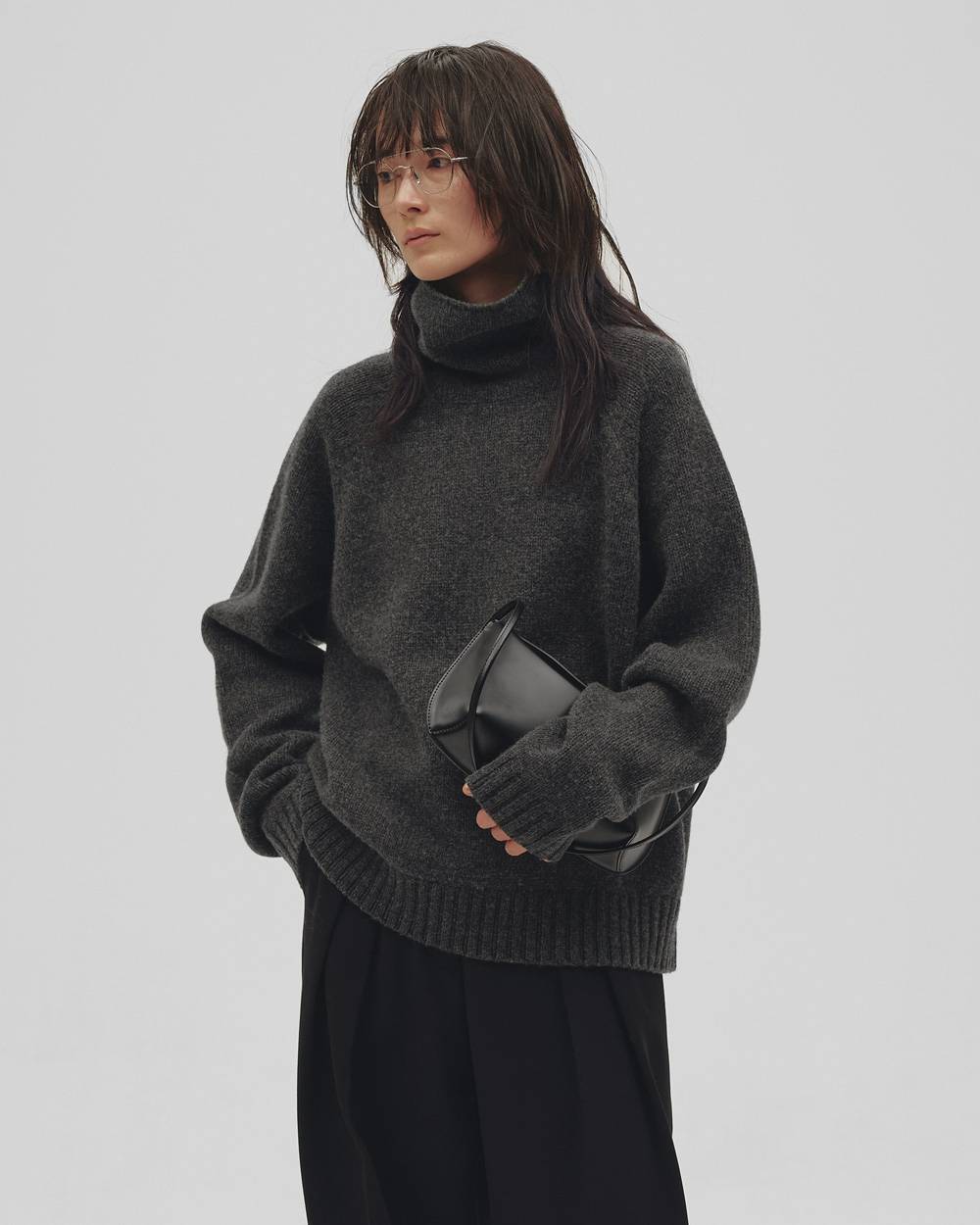 Wool 100% Turtle Knit Wool 100% Turtle Knit,ウール100%タートルニット,12620521,ウール,タートルニット,ウール100%,レース,トップス,ニットトップス,todayful,トゥデイフル,lifes,吉田怜香,26aw