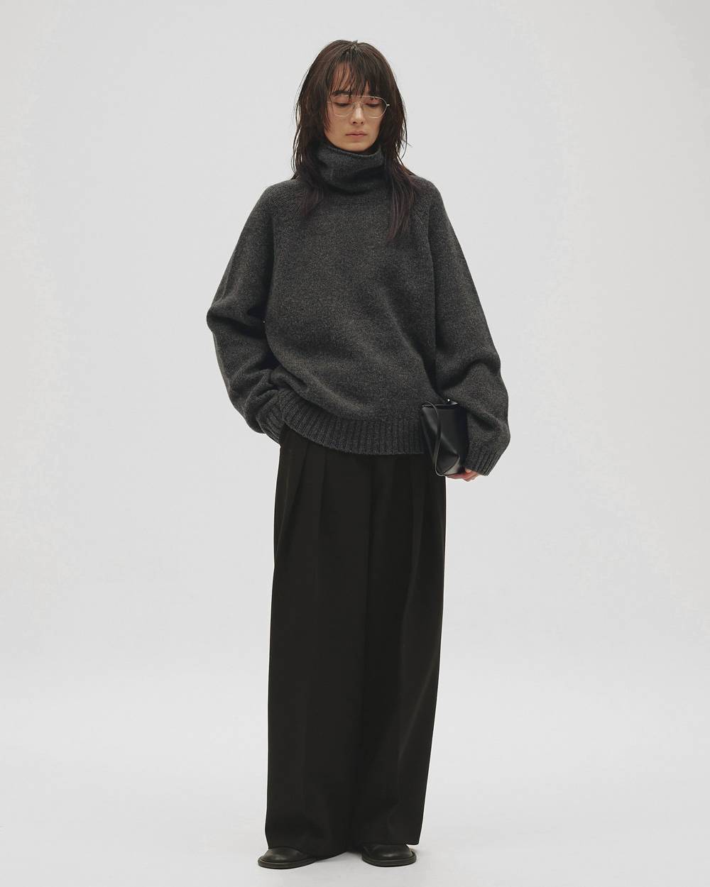 Wool 100% Turtle Knit Wool 100% Turtle Knit,ウール100%タートルニット,12620521,ウール,タートルニット,ウール100%,レース,トップス,ニットトップス,todayful,トゥデイフル,lifes,吉田怜香,26aw