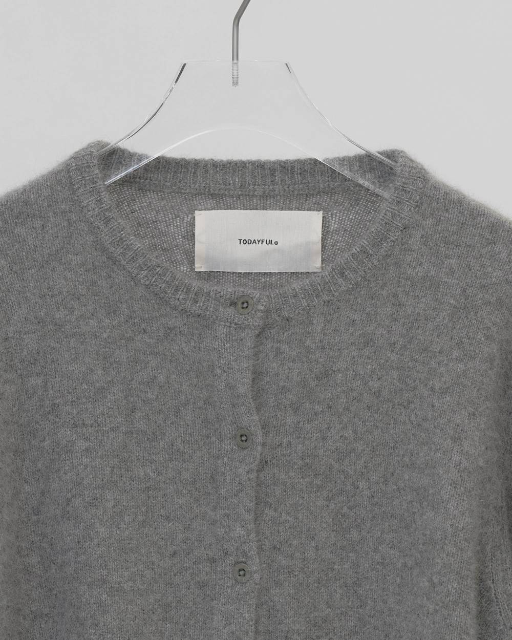 Fox Wool Cardigan Fox Wool Cardigan,フォックスウールカーディガン,12620522,ウールカーディガン,フォックスウール,カーディガン,トップス,todayful,トゥデイフル,lifes,吉田怜香,26aw