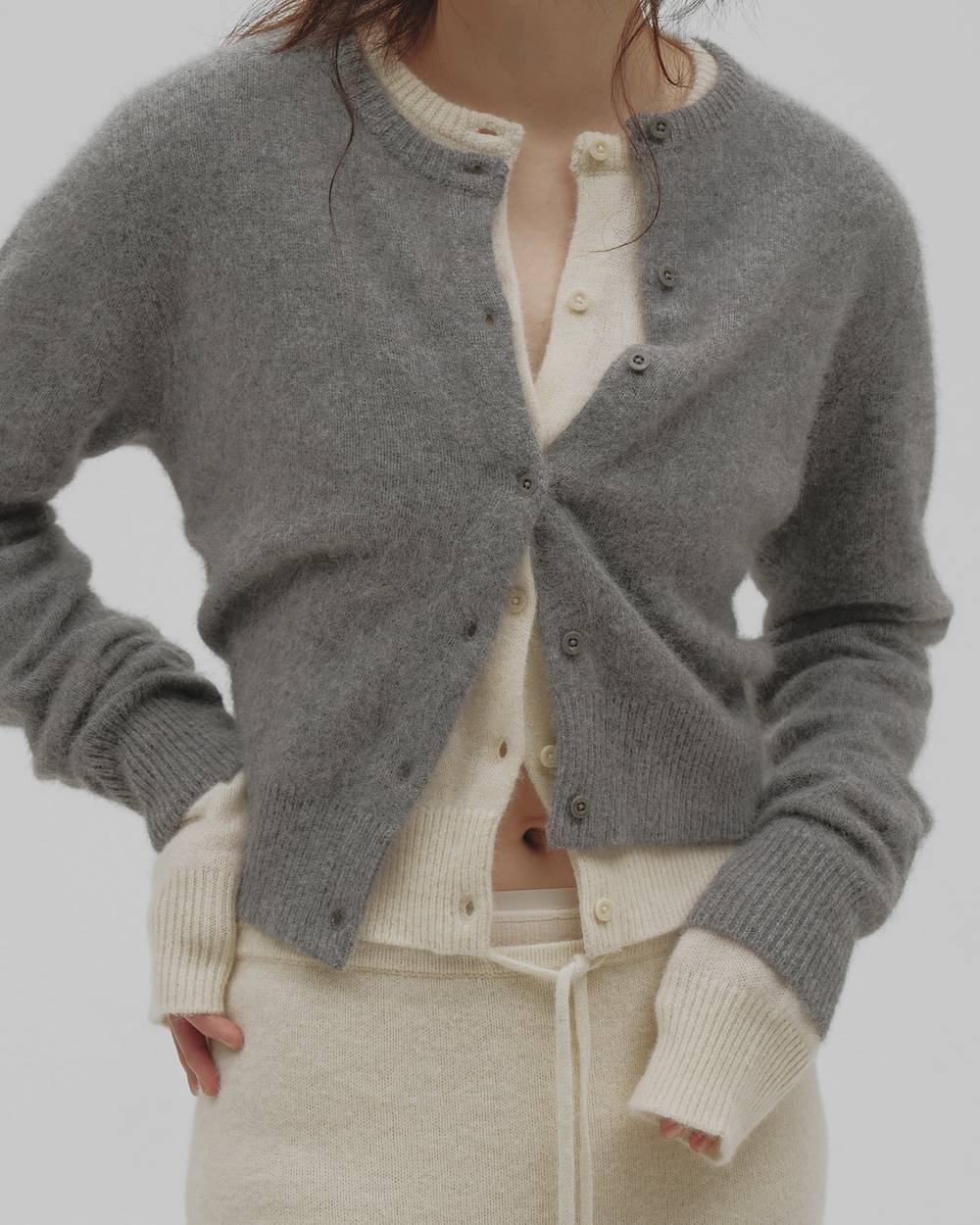 Fox Wool Cardigan Fox Wool Cardigan,フォックスウールカーディガン,12620522,ウールカーディガン,フォックスウール,カーディガン,トップス,todayful,トゥデイフル,lifes,吉田怜香,26aw