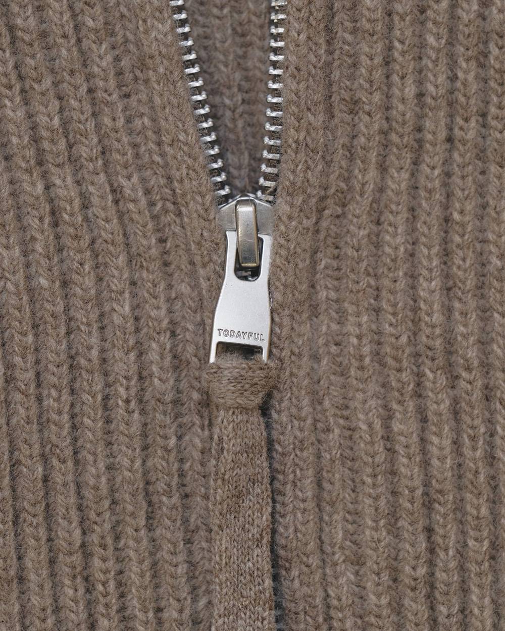 Zipup Knit Cardigan Zipup Knit Cardigan,ジップアップニットカーディガン,12620524,ジップアップ,ニットカーディガン,カーディガン,ジップカーディガン,トップス,ニット,ニットトップ,todayful,トゥデイフル,lifes,吉田怜香,26aw