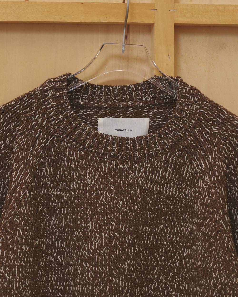 Raglan Knit Pullover Raglan Knit Pullover,ラグランニットプルオーバー,12620529,ラグラン,ニットトップ,プルオーバー,ラグラントップ,トップス,todayful,トゥデイフル,lifes,吉田怜香,26aw