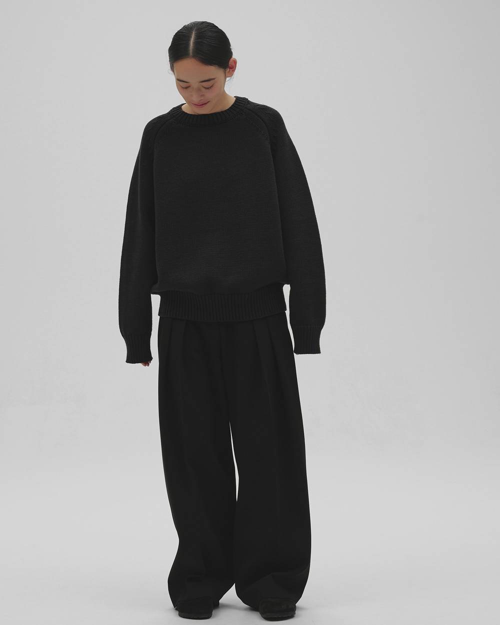 Raglan Knit Pullover Raglan Knit Pullover,ラグランニットプルオーバー,12620529,ラグラン,ニットトップ,プルオーバー,ラグラントップ,トップス,todayful,トゥデイフル,lifes,吉田怜香,26aw