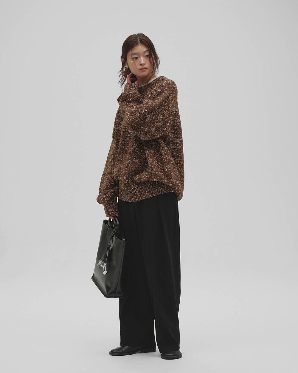 Raglan Knit Pullover Raglan Knit Pullover,ラグランニットプルオーバー,12620529,ラグラン,ニットトップ,プルオーバー,ラグラントップ,トップス,todayful,トゥデイフル,lifes,吉田怜香,26aw