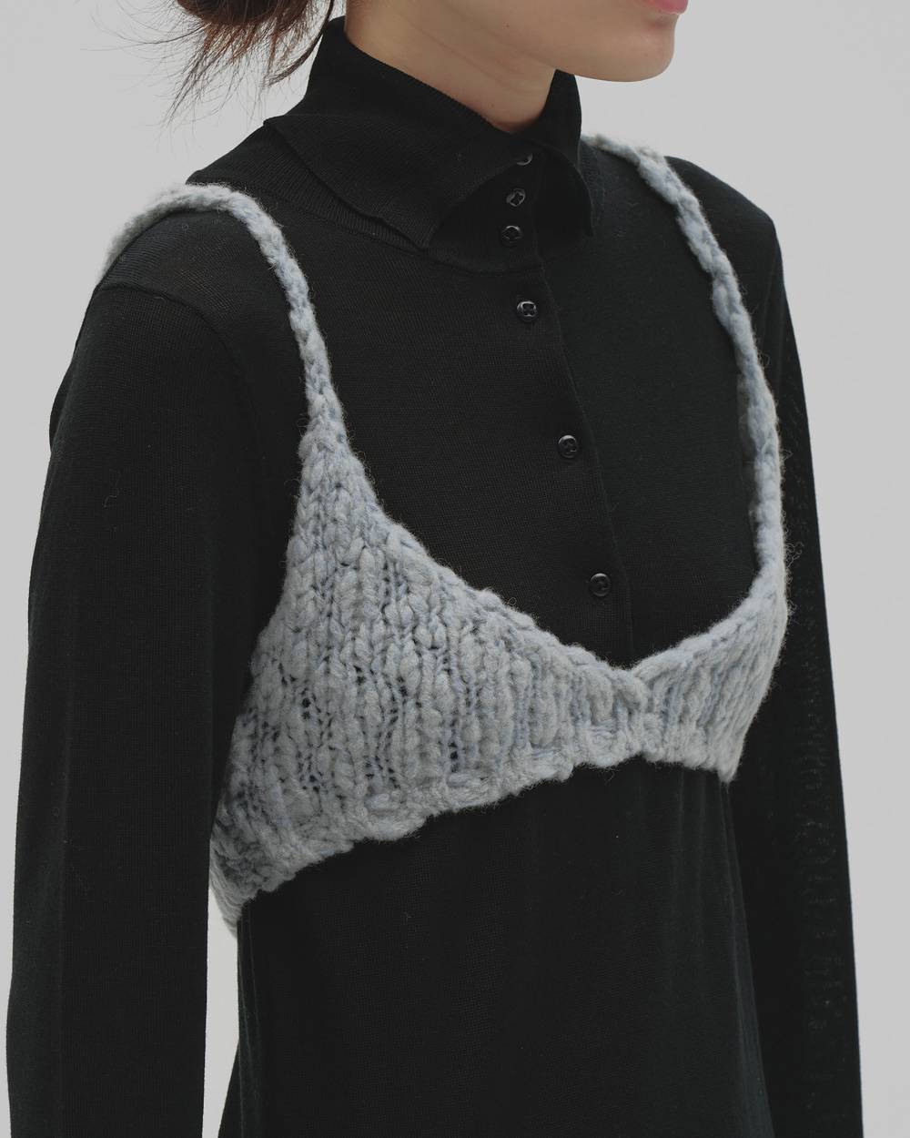 Hand Knit Bustier Hand Knit Bustier,ハンドニットビスチェ,12620532,ニット,ニットビステェ,ビステェ,ハンドニット,トップス,todayful,トゥデイフル,lifes,吉田怜香,26aw