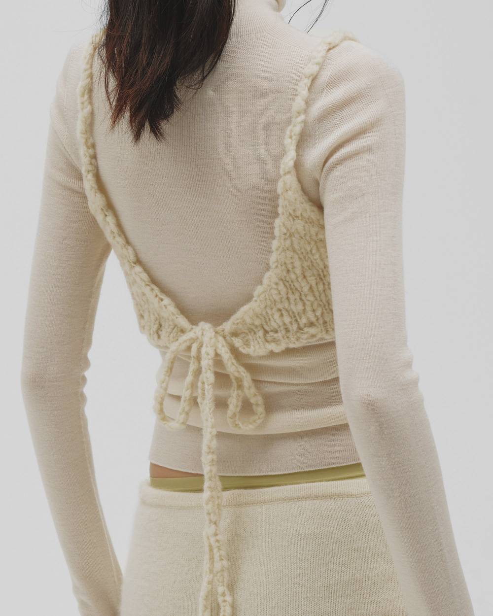 Hand Knit Bustier Hand Knit Bustier,ハンドニットビスチェ,12620532,ニット,ニットビステェ,ビステェ,ハンドニット,トップス,todayful,トゥデイフル,lifes,吉田怜香,26aw