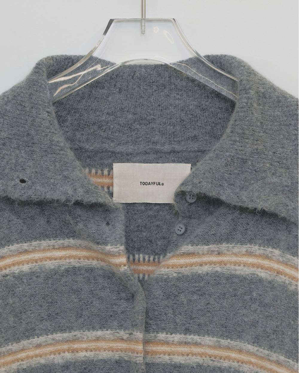 Multicolor Border Knit Multicolor Border Knit,マルチカラーボーダーニット,12620536,ボーダー,ボーダーニット,ニットトップス,プルオーバー,トップス,todayful,トゥデイフル,lifes,吉田怜香,26aw