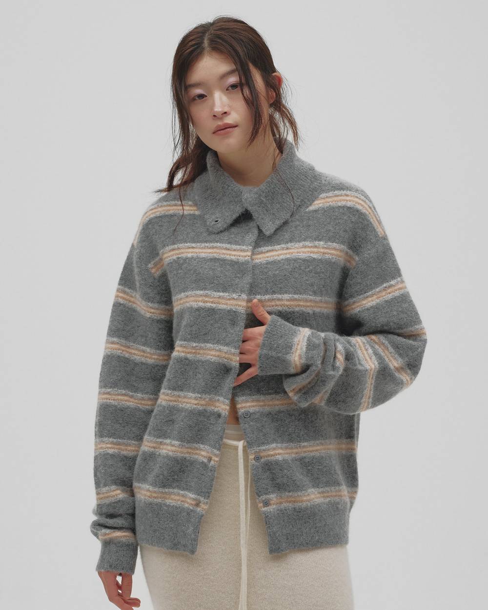 Multicolor Border Knit Multicolor Border Knit,マルチカラーボーダーニット,12620536,ボーダー,ボーダーニット,ニットトップス,プルオーバー,トップス,todayful,トゥデイフル,lifes,吉田怜香,26aw