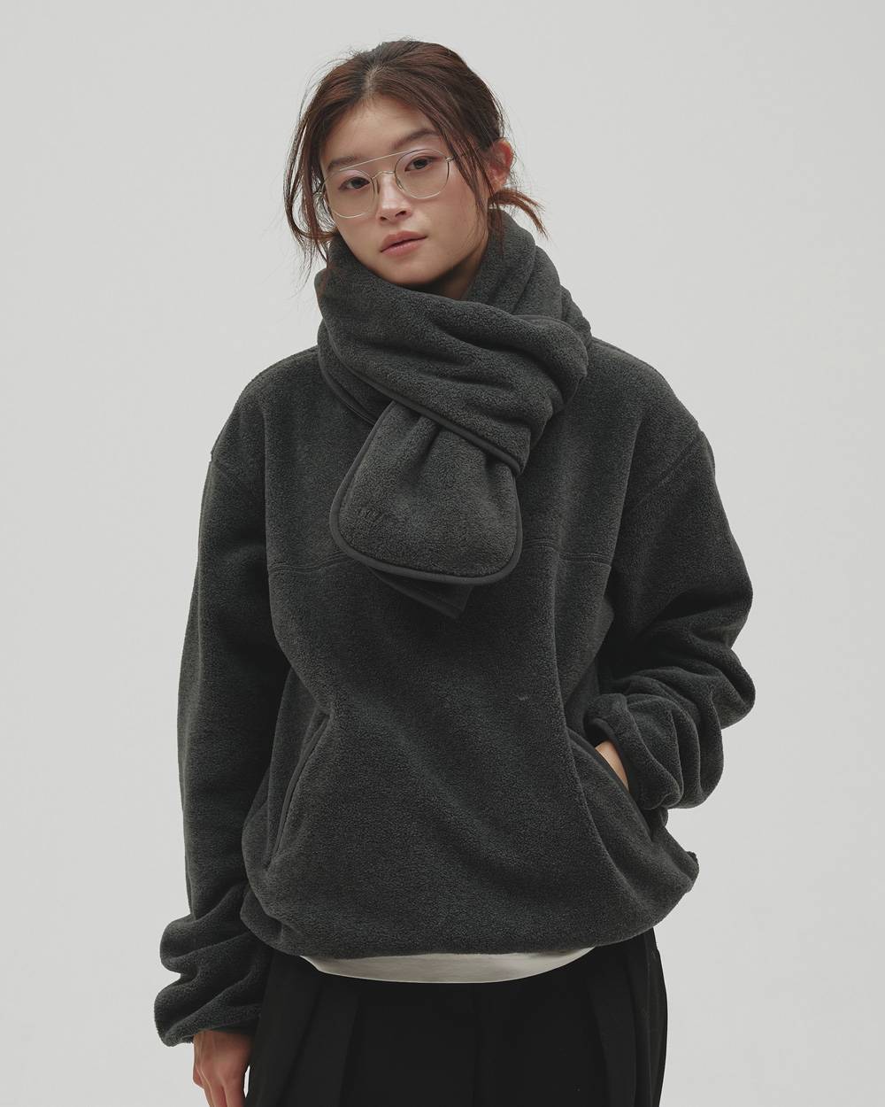 Halfzip Fleece Pullover Halfzip Fleece Pullover,ハーフジップフリースプルオーバー,12620607,プルオーバー,ハーフジッププルオーバー,ハーフジップトップ,フリース,フリーストップス,トップス,ランジェリー,todayful,トゥデイフル,lifes,吉田怜香,26aw