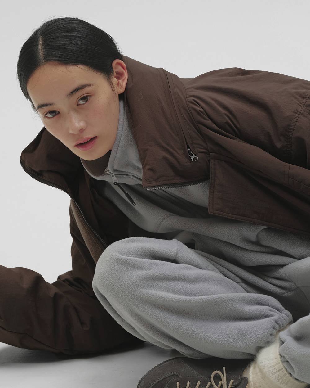 Halfzip Fleece Pullover Halfzip Fleece Pullover,ハーフジップフリースプルオーバー,12620607,プルオーバー,ハーフジッププルオーバー,ハーフジップトップ,フリース,フリーストップス,トップス,ランジェリー,todayful,トゥデイフル,lifes,吉田怜香,26aw