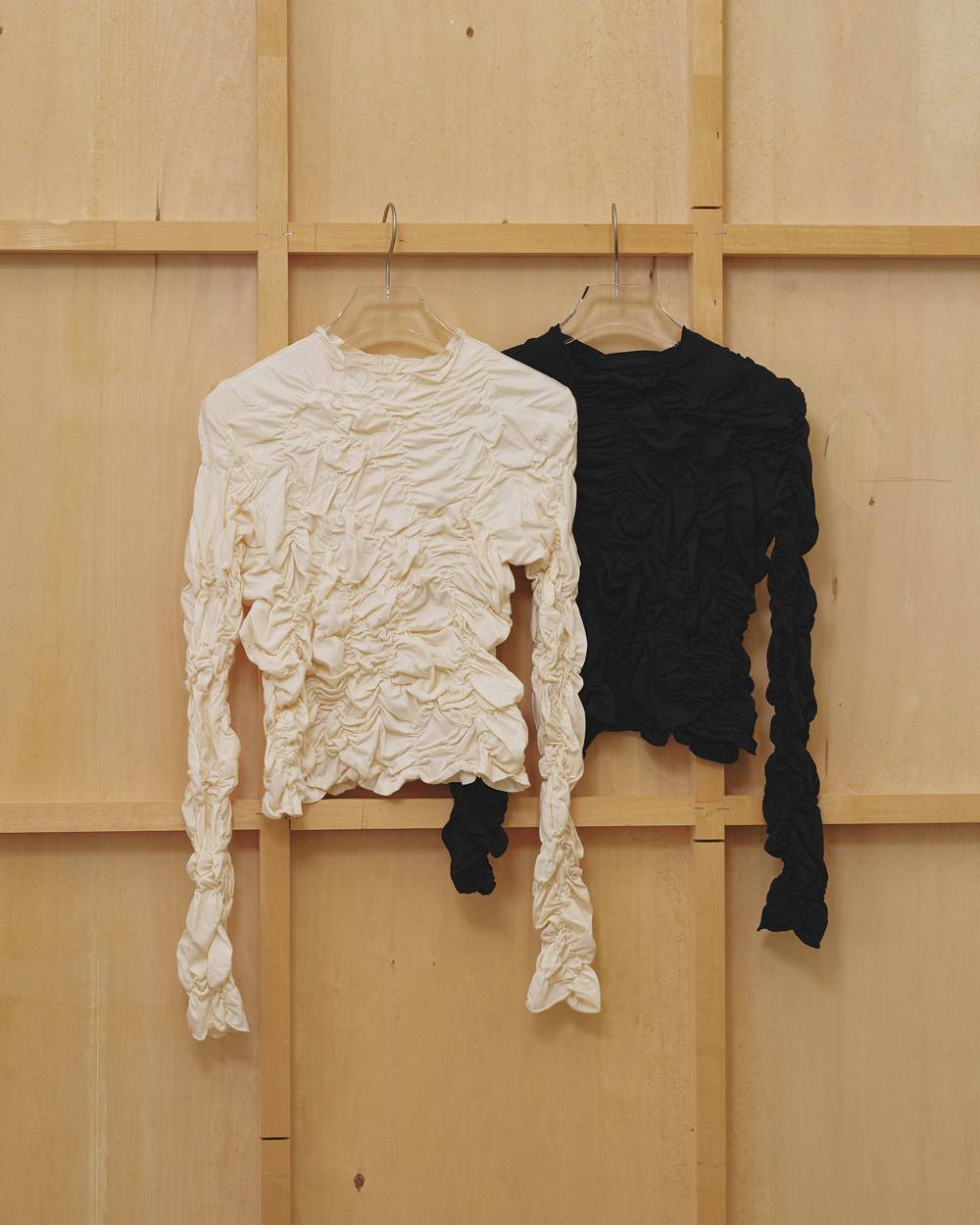 Shirring Long T-shirts Shirring Long T-shirts,シャーリングロングTシャツ,12620608,シャーリング,カットソー,ロンT,ー,todayful,トゥデイフル,lifes,吉田怜香,26aw