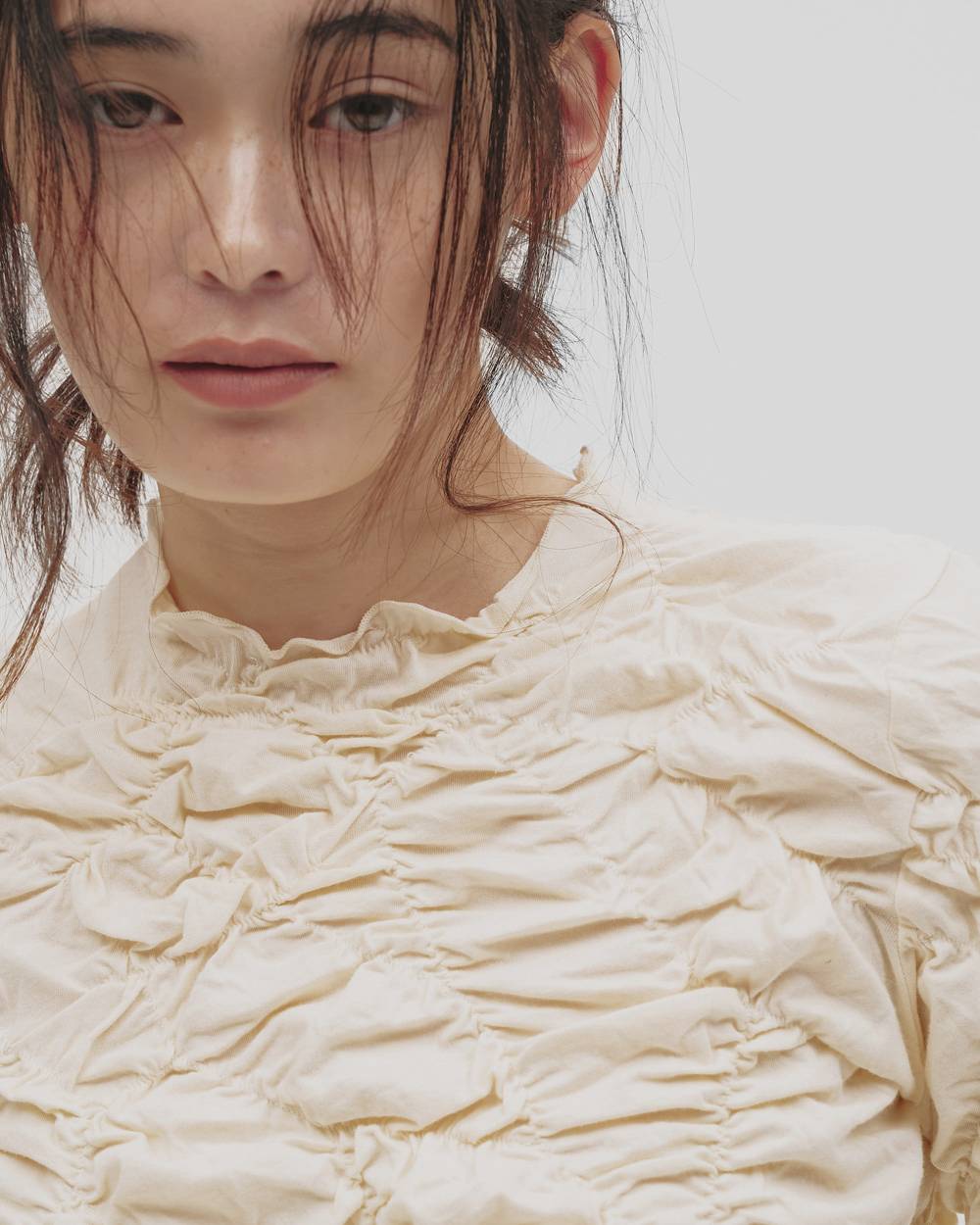 Shirring Long T-shirts Shirring Long T-shirts,シャーリングロングTシャツ,12620608,シャーリング,カットソー,ロンT,ー,todayful,トゥデイフル,lifes,吉田怜香,26aw