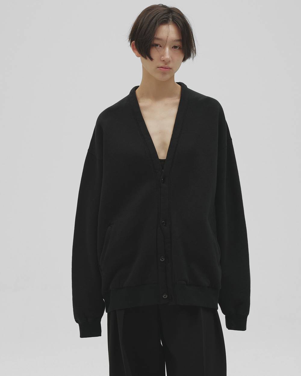 Cotton Brushed Cardigan Cotton Brushed Cardigan,コットンブラッシュドカーディガン,12620609,ブラッシュドカーディガン,アウター,コットン,カーディガン,羽織り,todayful,トゥデイフル,lifes,吉田怜香,26aw
