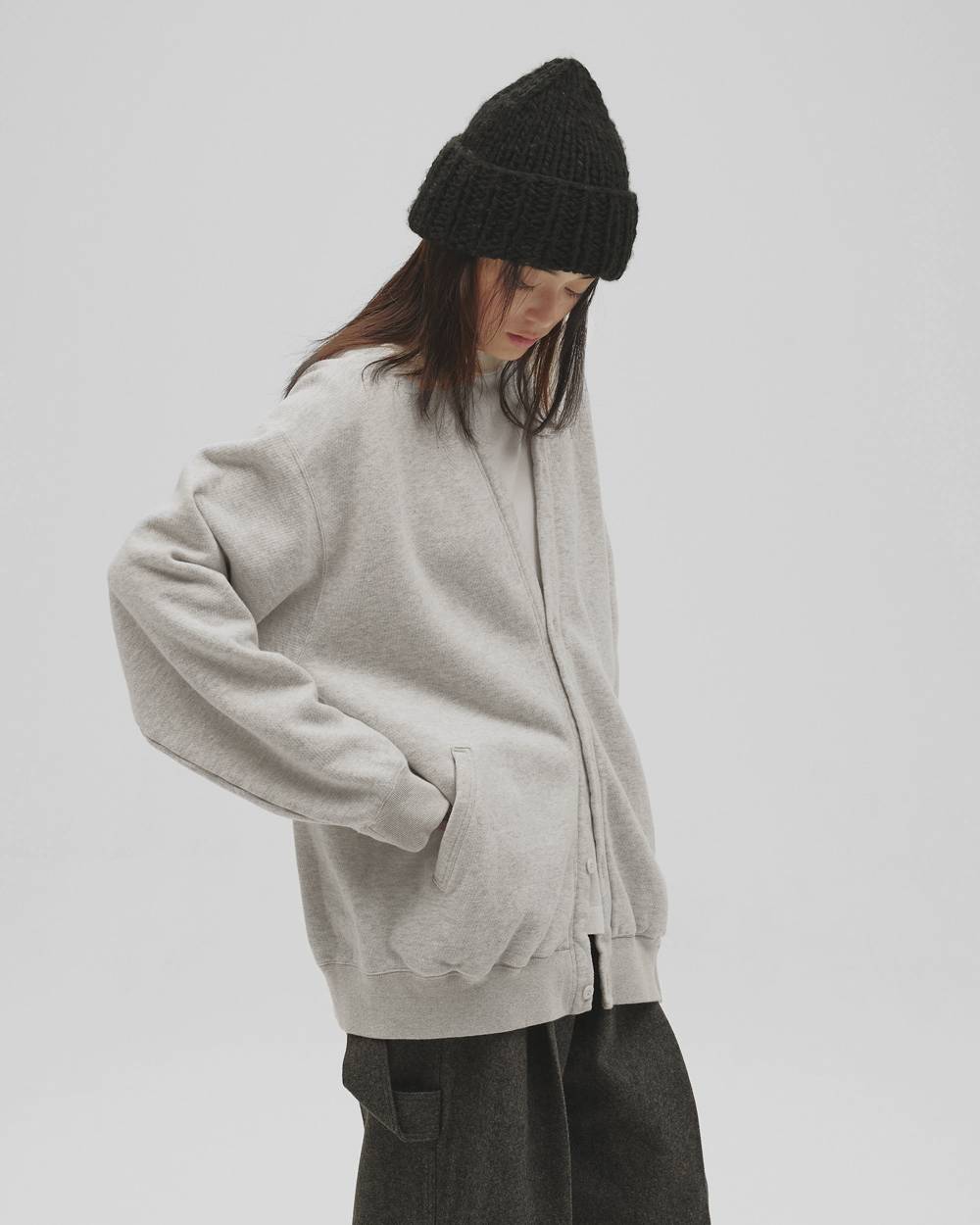 Cotton Brushed Cardigan Cotton Brushed Cardigan,コットンブラッシュドカーディガン,12620609,ブラッシュドカーディガン,アウター,コットン,カーディガン,羽織り,todayful,トゥデイフル,lifes,吉田怜香,26aw