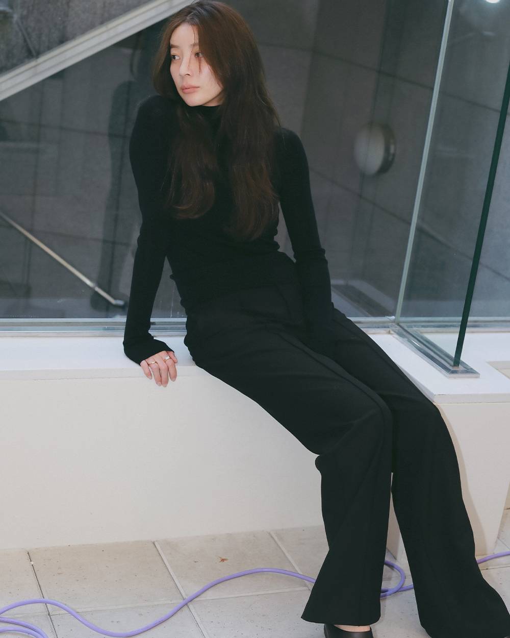 Pintuck Straight Trousers Pintuck Straight Trousers,ピンタックストレートトラウザー,12620715,ピンタック,トラウザー,ストレートトラウザー,ボトムス,パンツ,todayful,トゥデイフル,lifes,吉田怜香,26aw