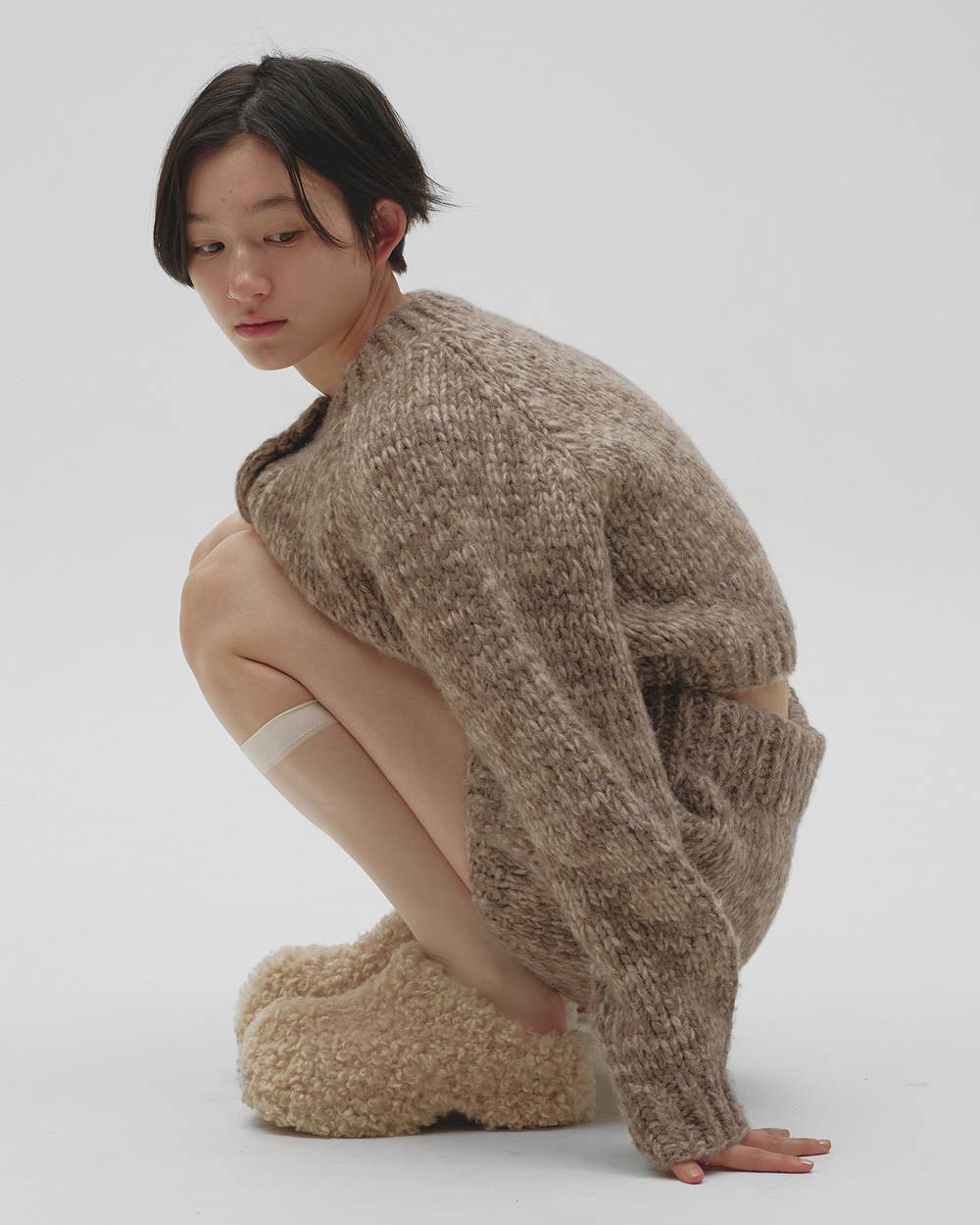 Hand Knit Bloomer Hand Knit Bloomer,ハンドニットブルマー,12620720,ハンドニット,ブルマー,ニットブルマー,ショーツ,ボトムス,todayful,トゥデイフル,lifes,吉田怜香,26aw