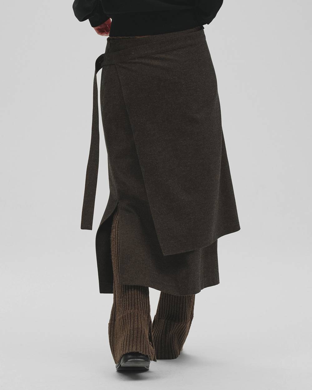 Wool Wrap Skirt Wool Wrap Skirt,ウールラップスカート,12620806,ラップスカート,ウールスカート,スカート,ボトムス,todayful,トゥデイフル,lifes,吉田怜香,26aw