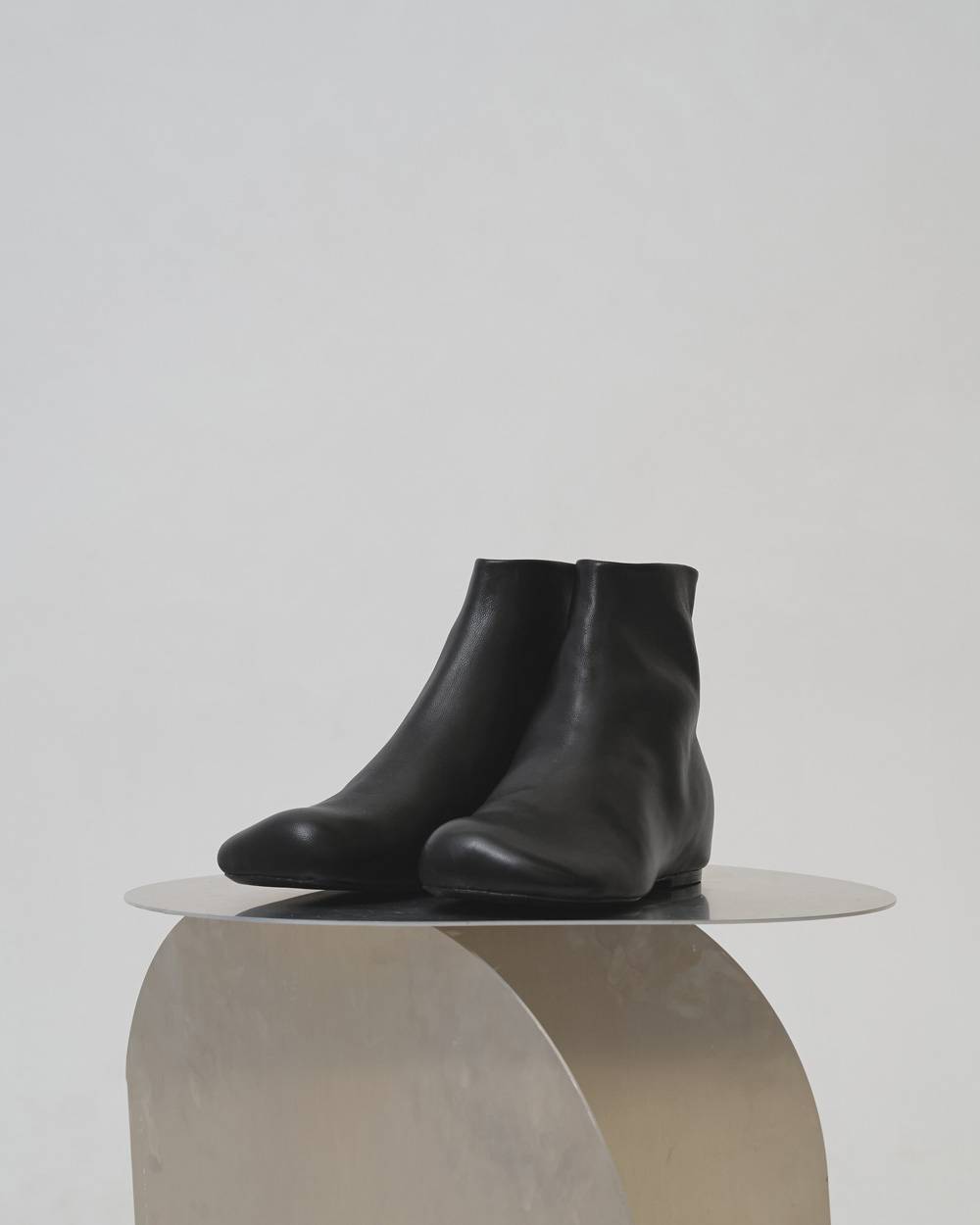 Square Leather Flat Boots Square Leather Flat Boots,スクエアレザーフラットブーツ,12621019,ブーツ,レザーブーツ,シューズ,靴,スクエアブーツ,todayful,トゥデイフル,lifes,吉田怜香,26aw