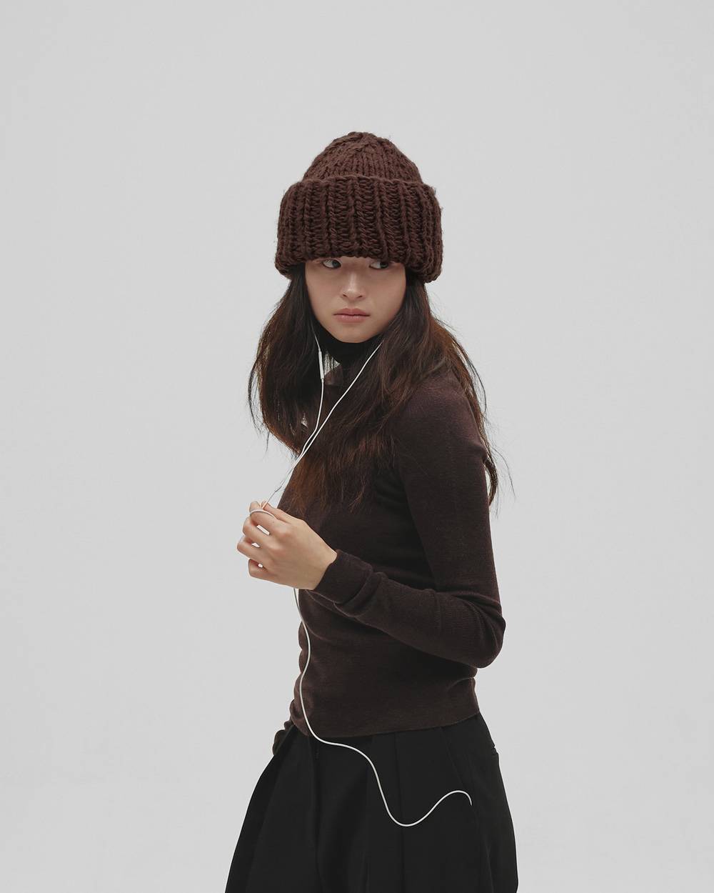 Lowgauge Hand Beanie Lowgauge Hand Beanie,ローゲージハンドビーニー,12621022,ビーニー,ローゲージニット,ニットビーニー,帽子,ニット帽,グッズ,todayful,トゥデイフル,lifes,吉田怜香,26aw