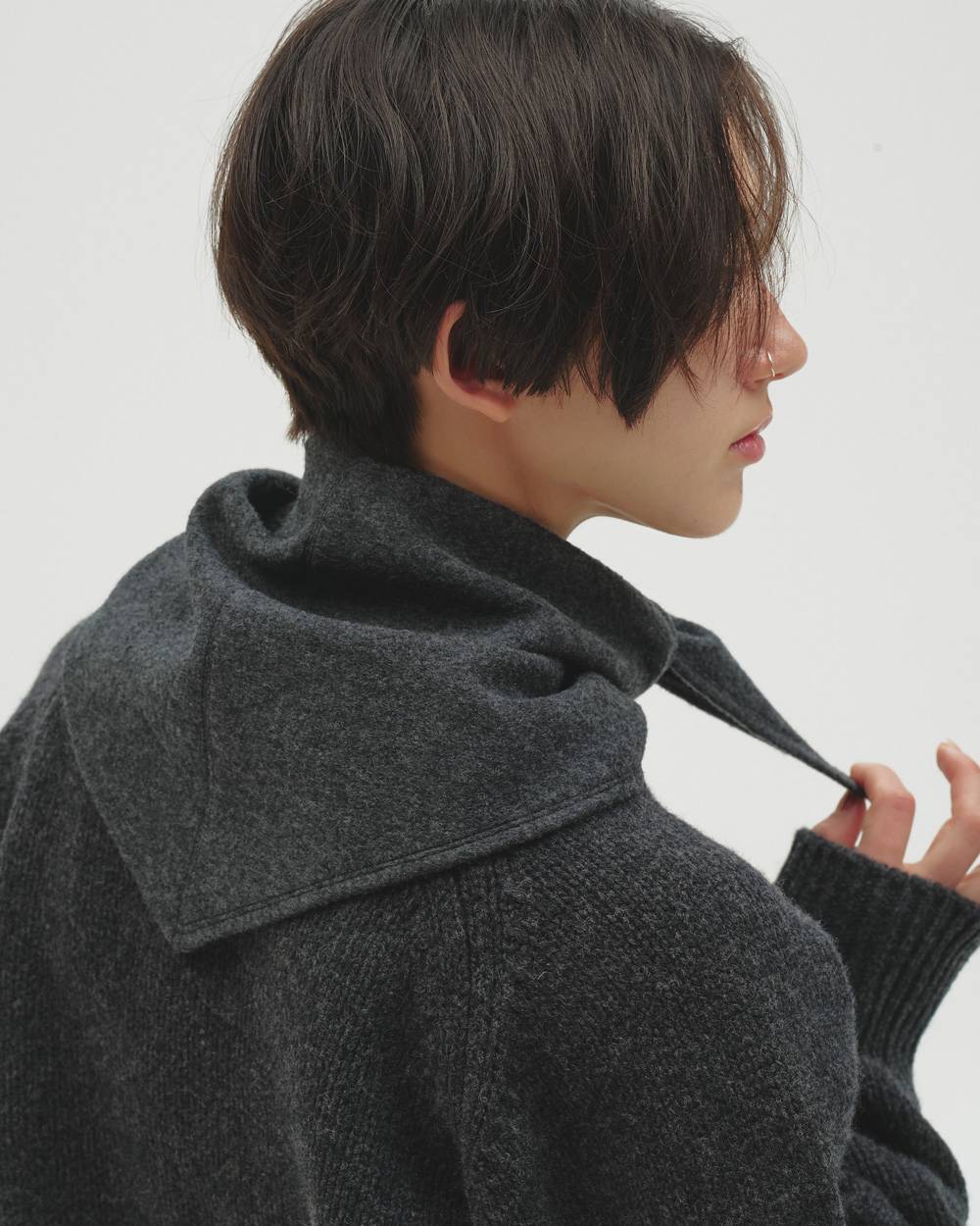 Softwool Scarf Softwool Scarf,ソフトウールスカーフ,12621024,ソフトウール,スカーフ,アクセサリー,ウールスカーフ,todayful,トゥデイフル,lifes,吉田怜香,26aw