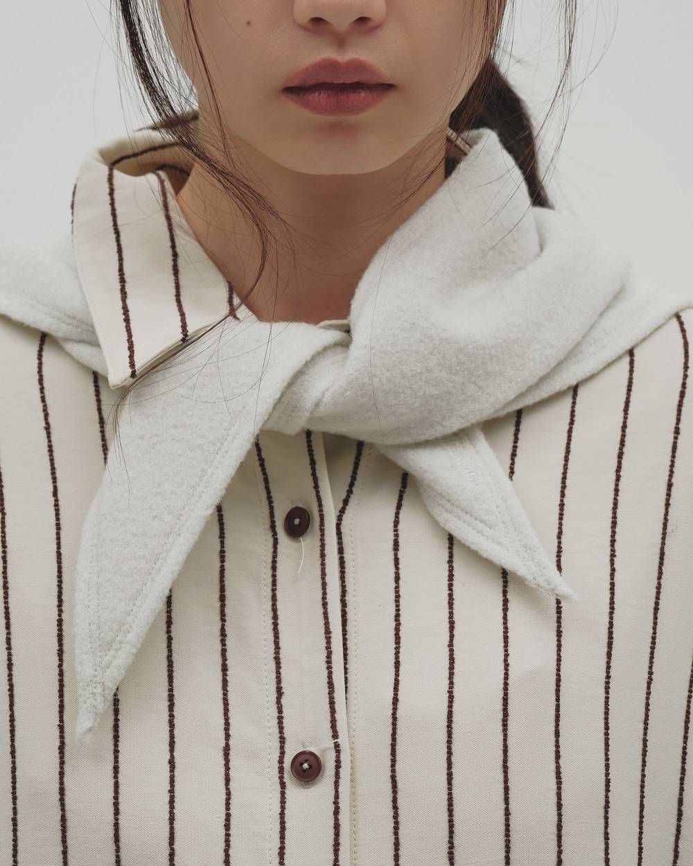 Softwool Scarf Softwool Scarf,ソフトウールスカーフ,12621024,ソフトウール,スカーフ,アクセサリー,ウールスカーフ,todayful,トゥデイフル,lifes,吉田怜香,26aw