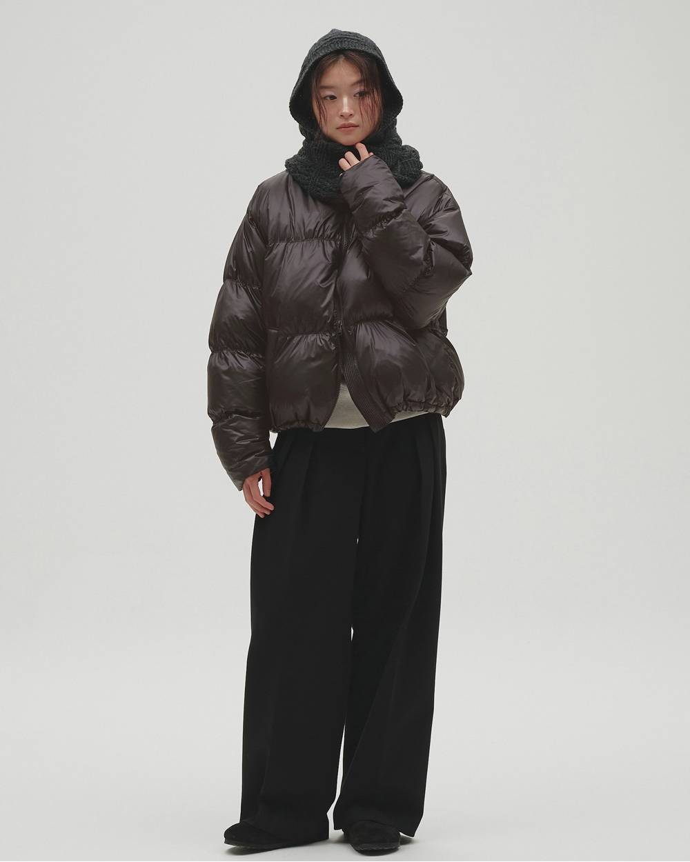 Cable Hoodie Muffler Cable Hoodie Muffler,ケーブルフーディマフラー,12621031,マフラー,フーディーマフラー,ケーブル,アクセサリー,todayful,トゥデイフル,lifes,吉田怜香,26aw