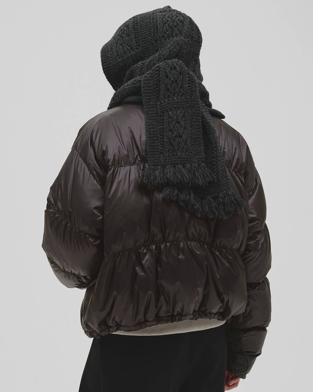 Cable Hoodie Muffler Cable Hoodie Muffler,ケーブルフーディマフラー,12621031,マフラー,フーディーマフラー,ケーブル,アクセサリー,todayful,トゥデイフル,lifes,吉田怜香,26aw