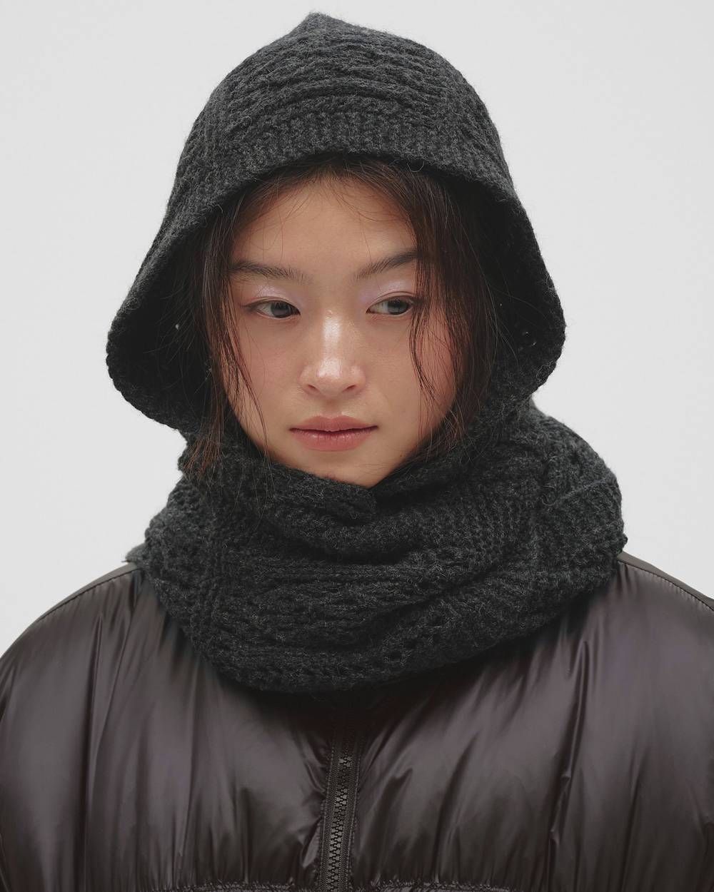 Cable Hoodie Muffler Cable Hoodie Muffler,ケーブルフーディマフラー,12621031,マフラー,フーディーマフラー,ケーブル,アクセサリー,todayful,トゥデイフル,lifes,吉田怜香,26aw