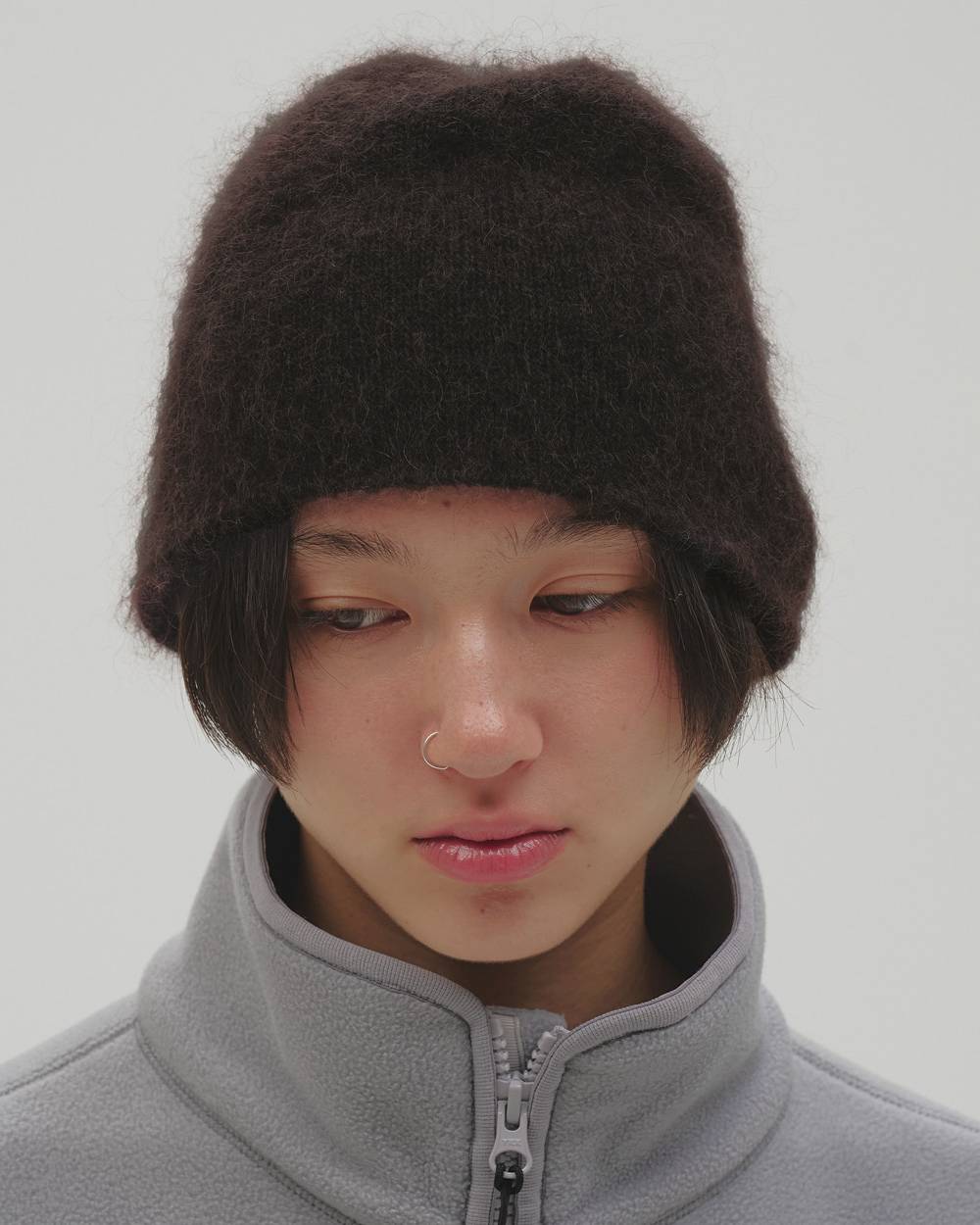 Kid Mohair Beanie Kid Mohair Beanie,キッドモヘアビービー,12621033,ビーニー,ニット帽,帽子,モヘア,ハット,todayful,トゥデイフル,lifes,吉田怜香,26aw